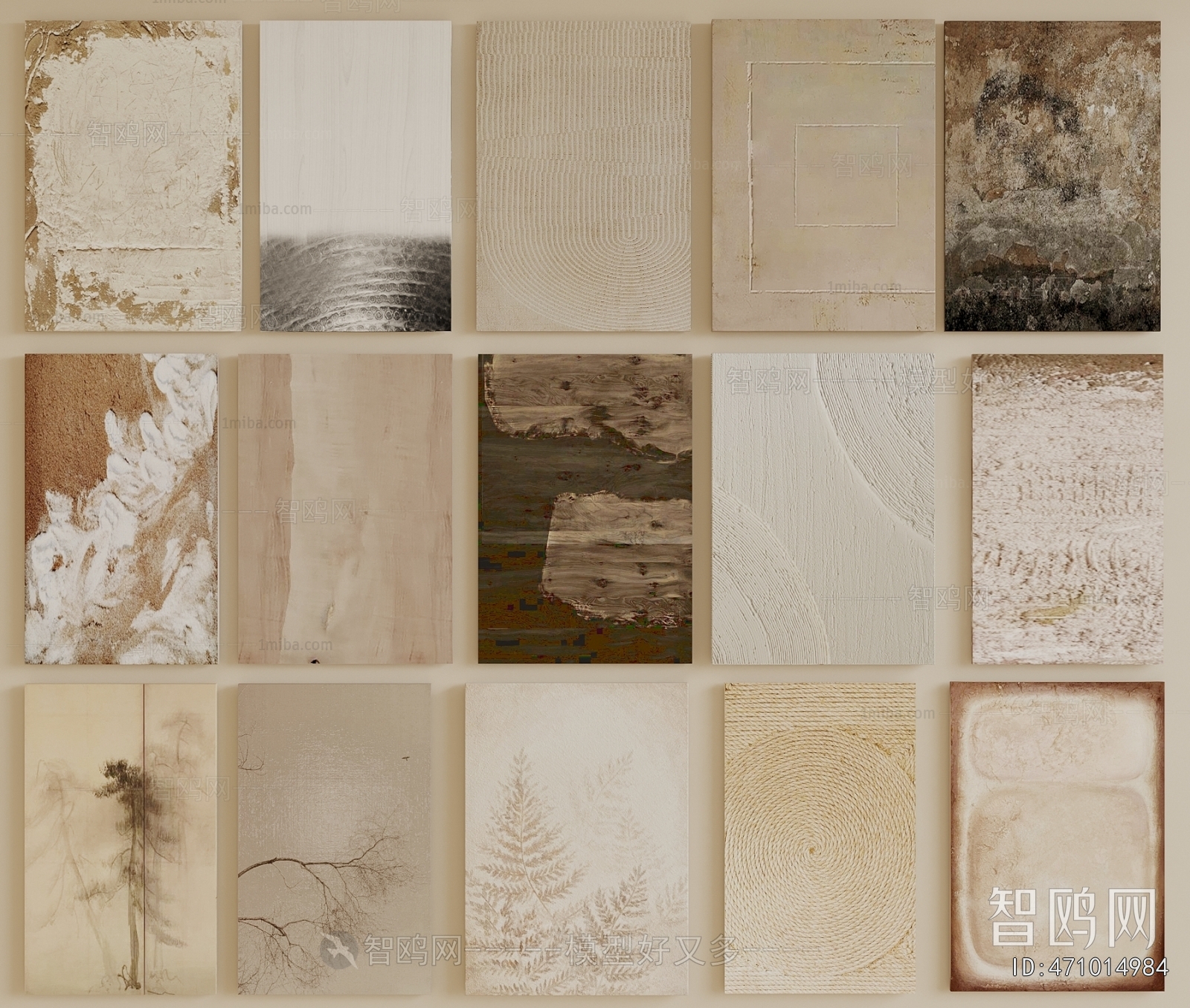 Wabi-sabi Style Painting