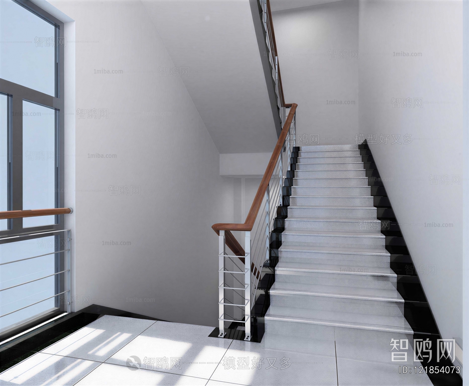 Modern Office Stairwell
