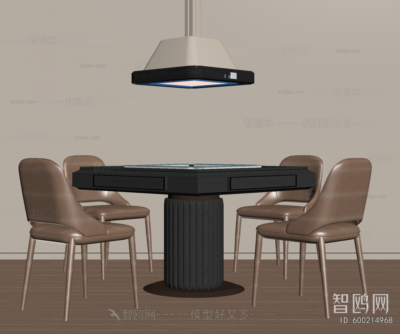 Modern Mahjong Tables And Chairs