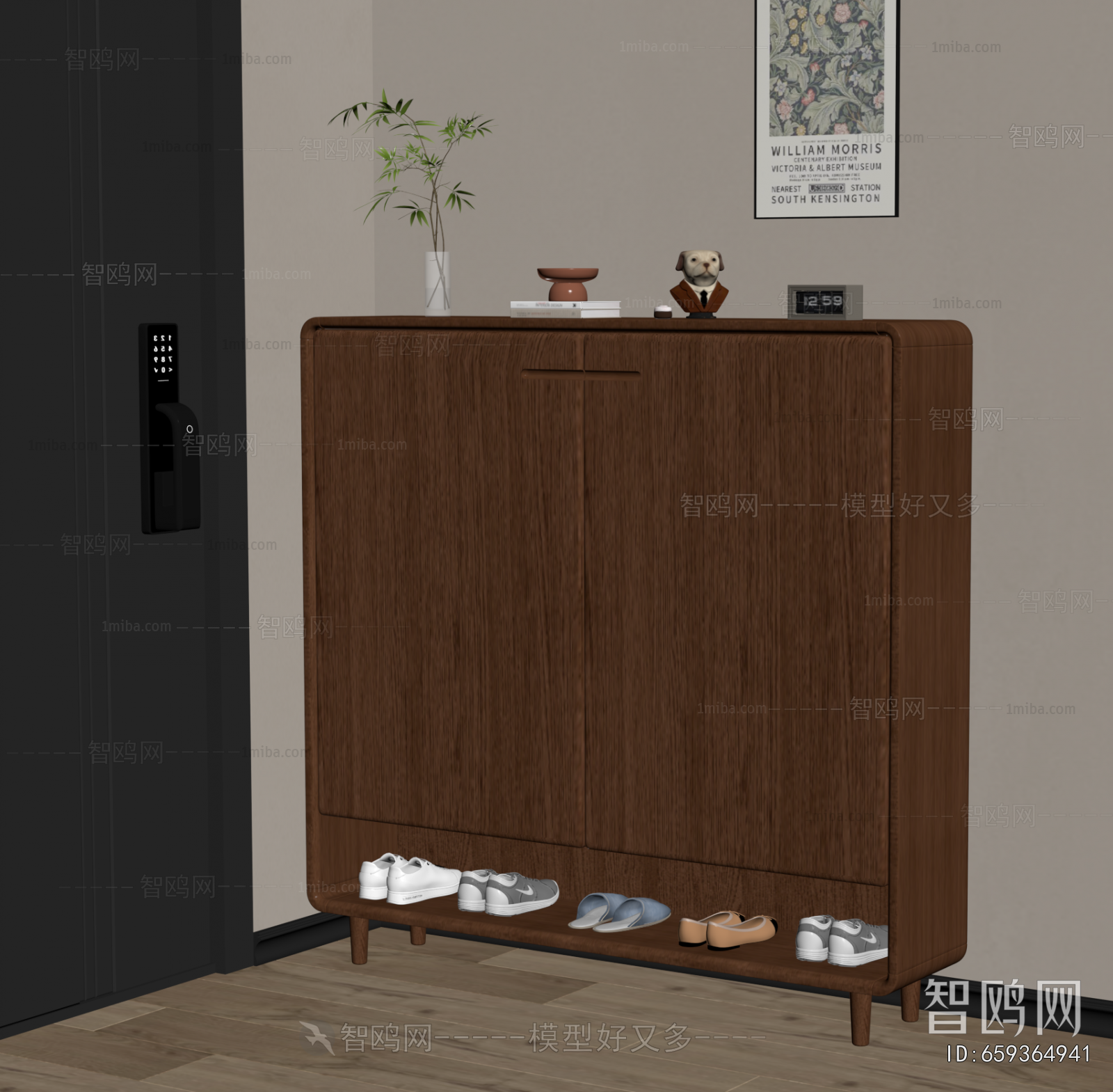 Modern Shoe Cabinet