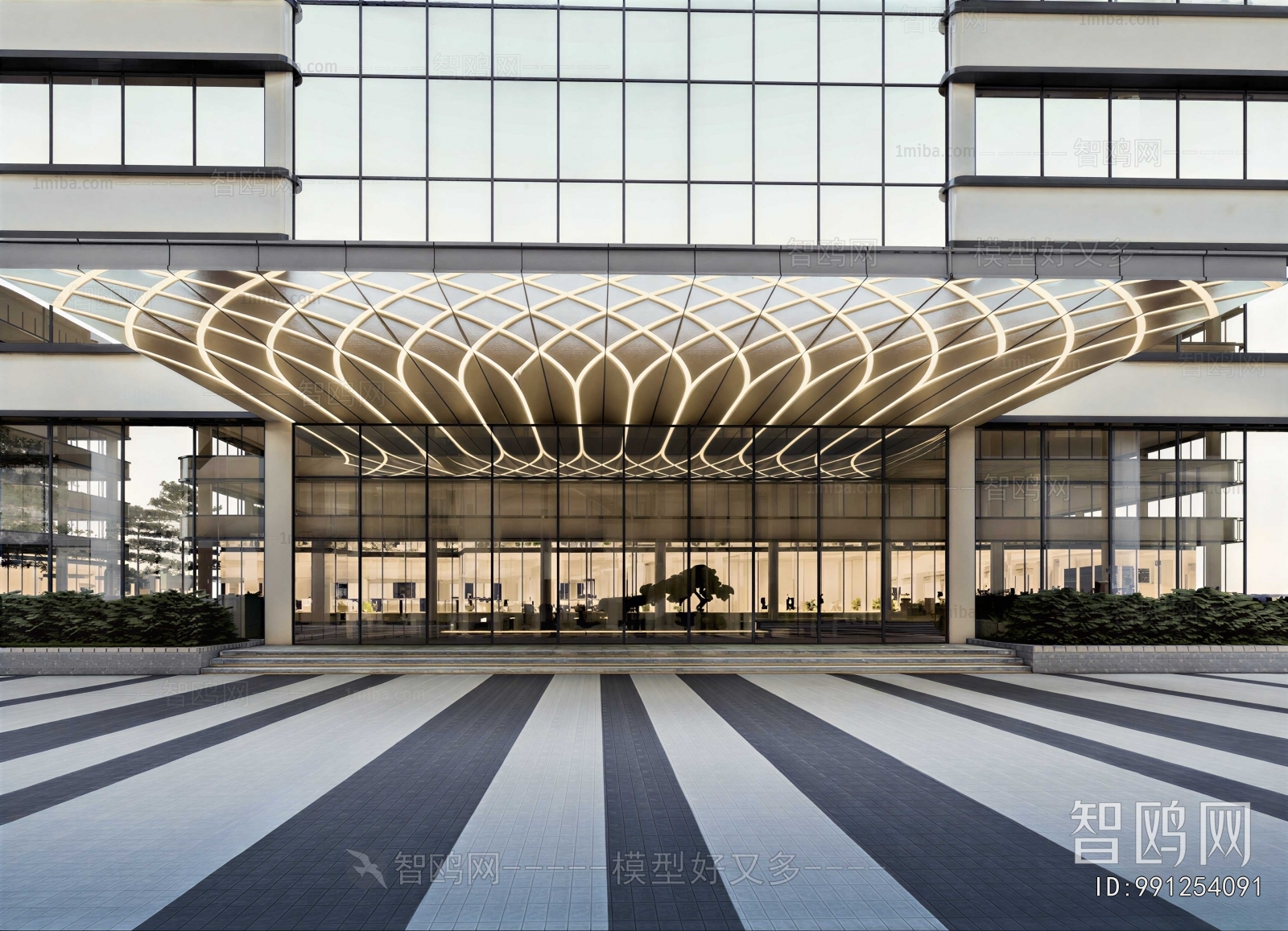 Modern Building Appearance