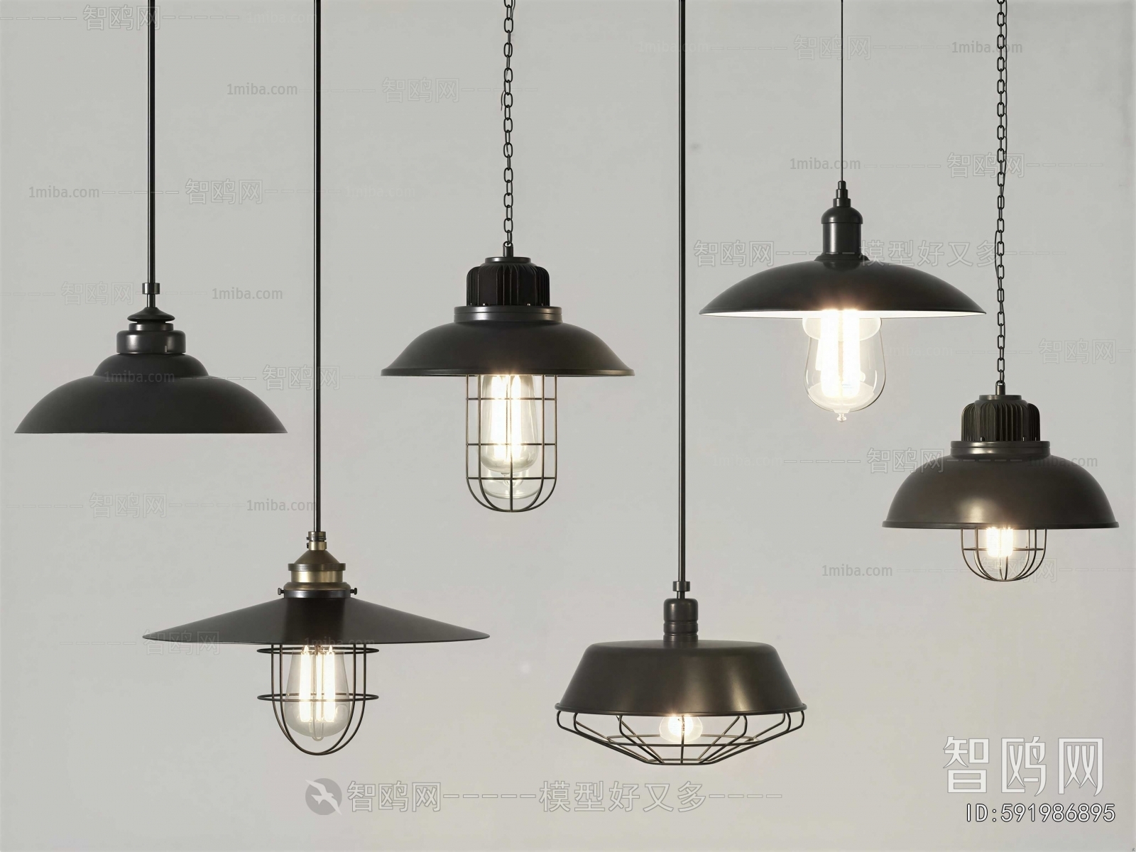 Industrial Style Droplight