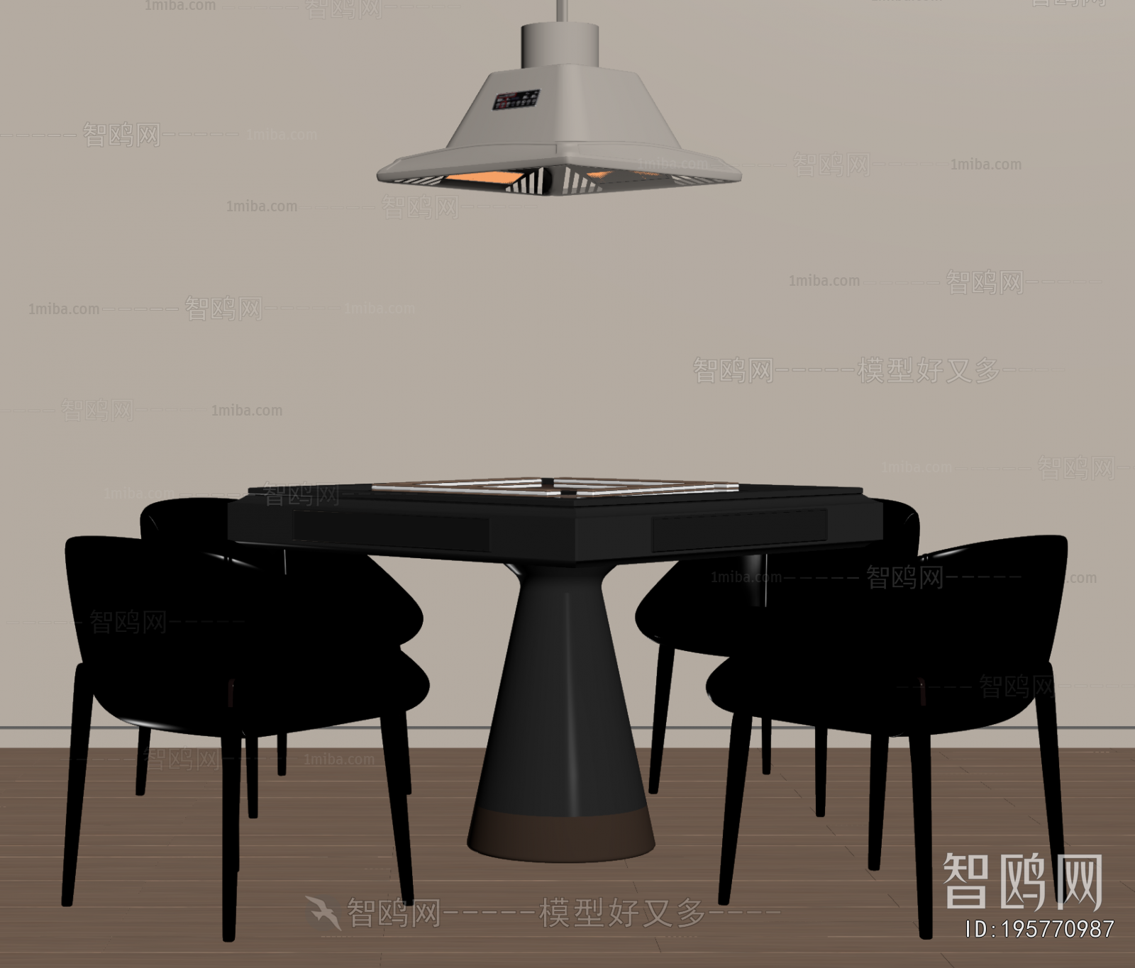Modern Mahjong Tables And Chairs