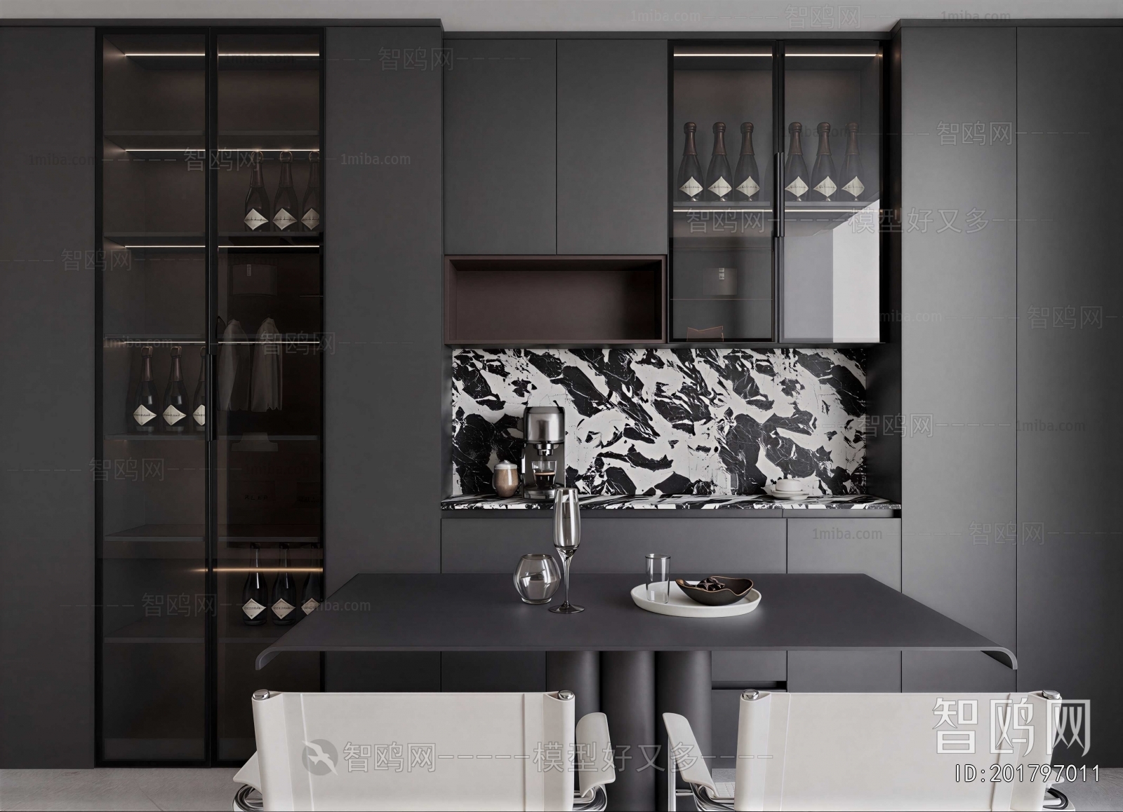 Modern Wine Cabinet