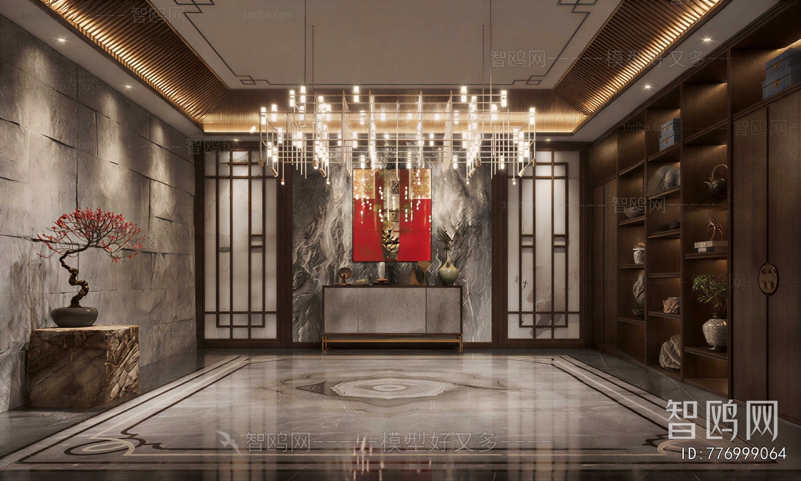 Modern Office Reception Desk