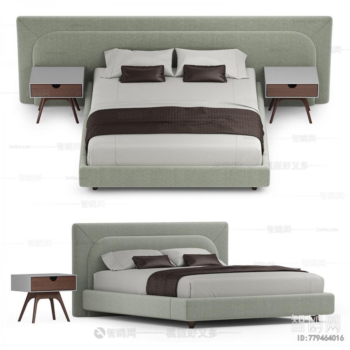 Modern Double Bed