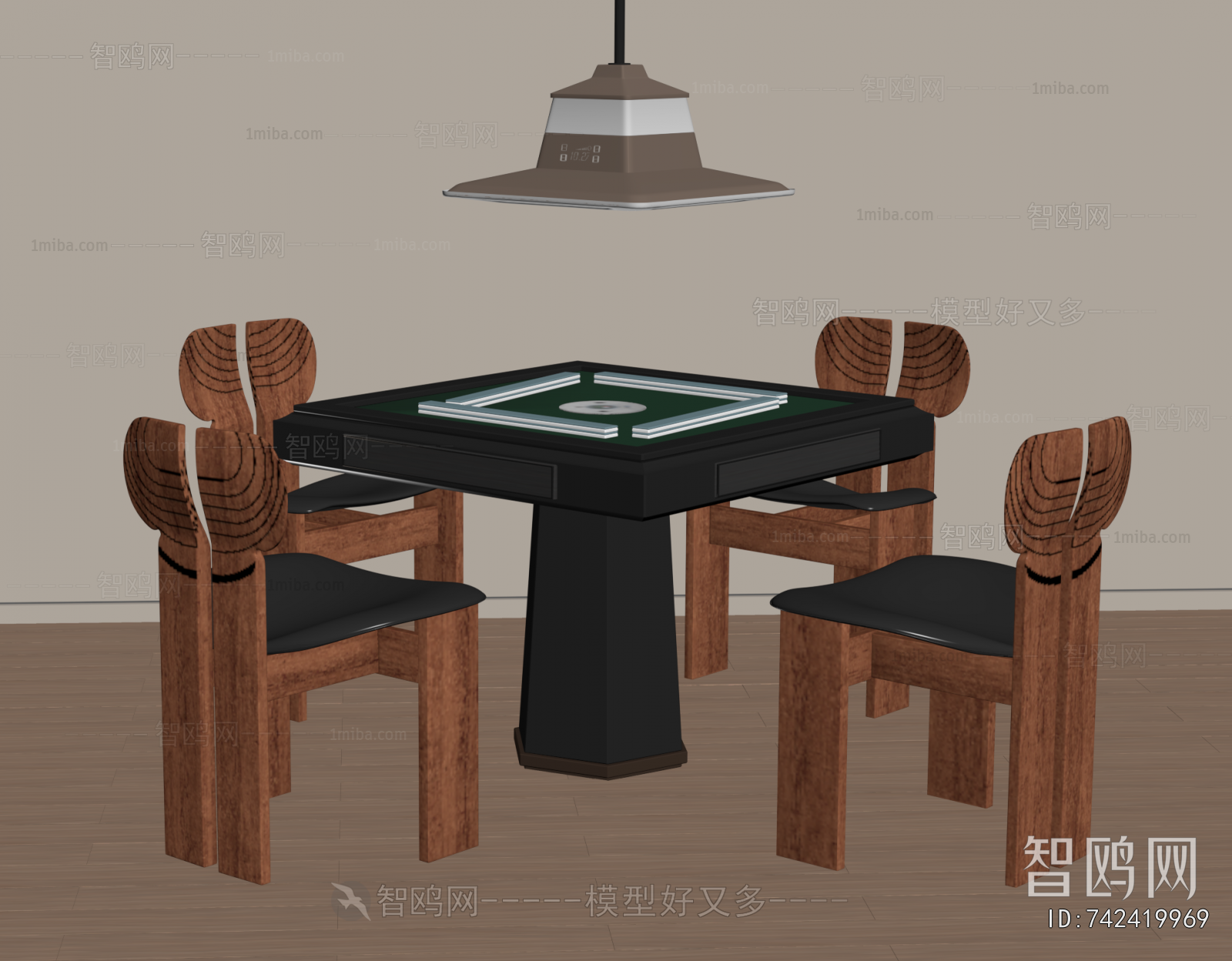 Modern Mahjong Tables And Chairs