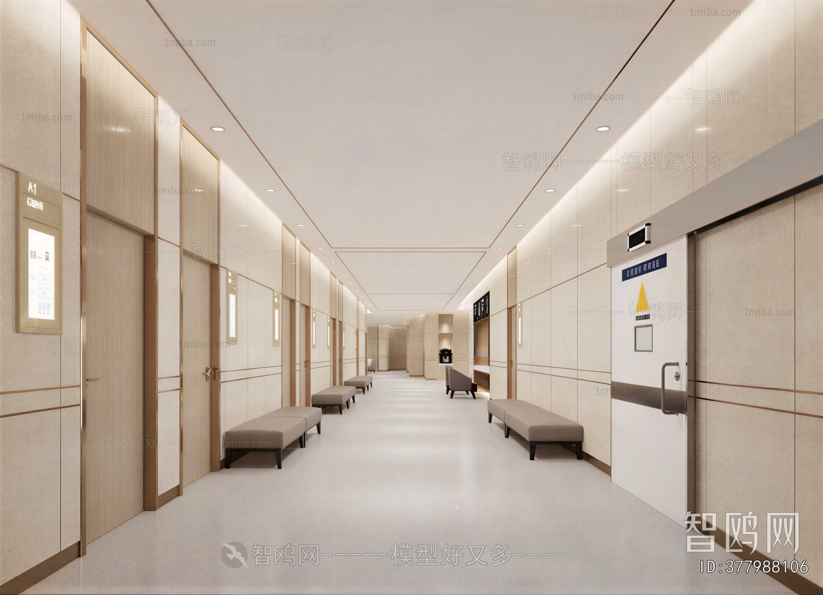 Modern Office Aisle