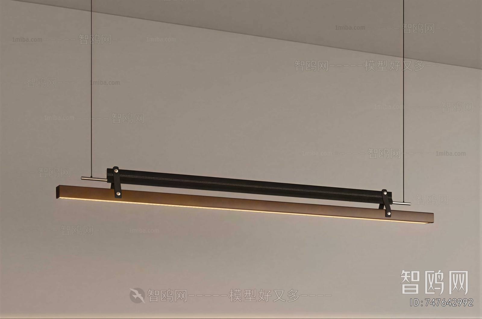 Modern Long Chandelier