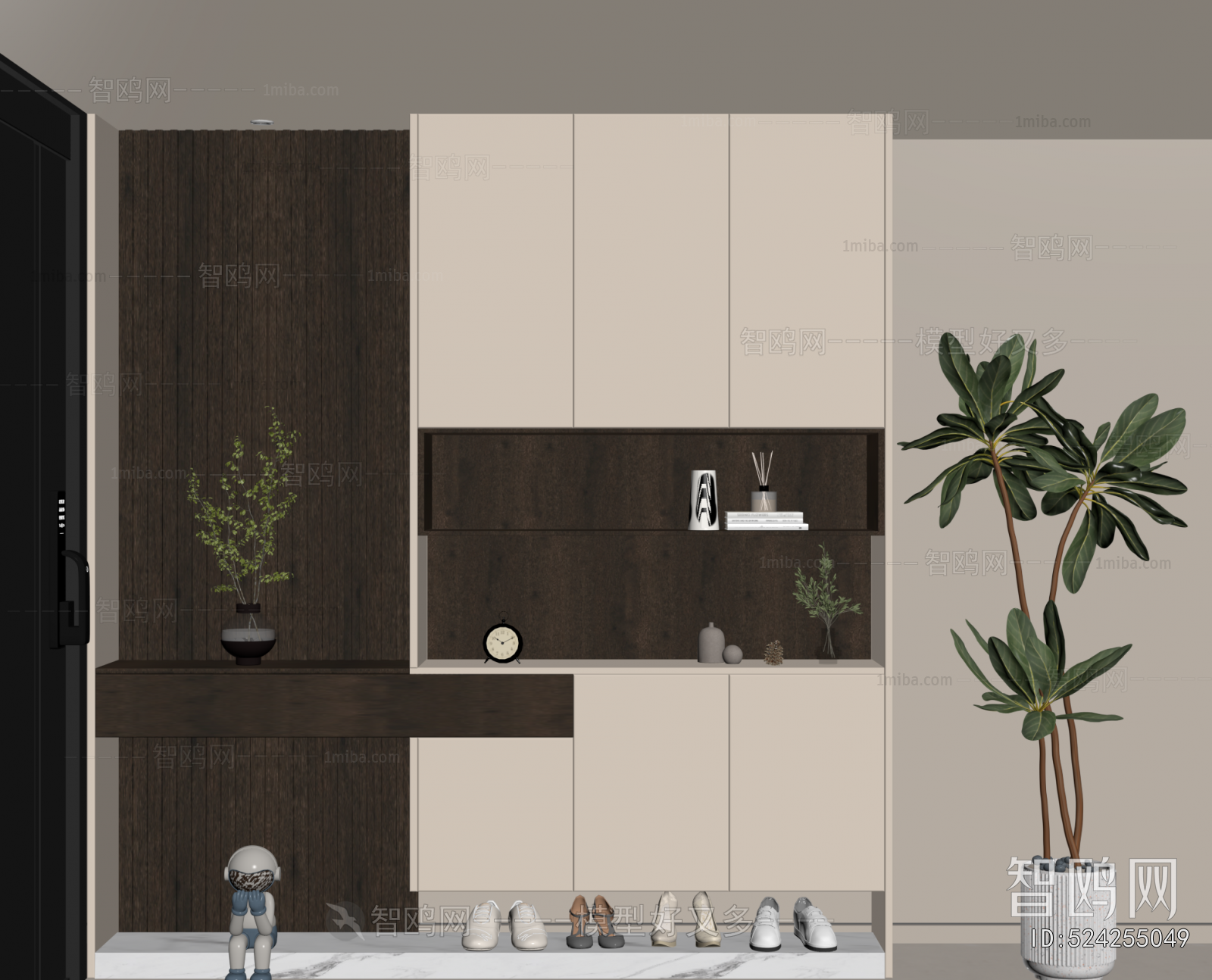 Modern Shoe Cabinet