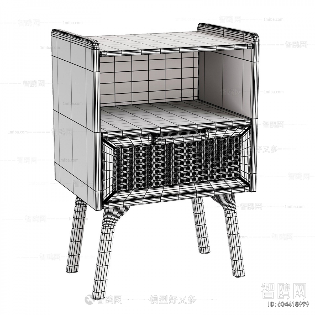 Modern Bedside Cupboard