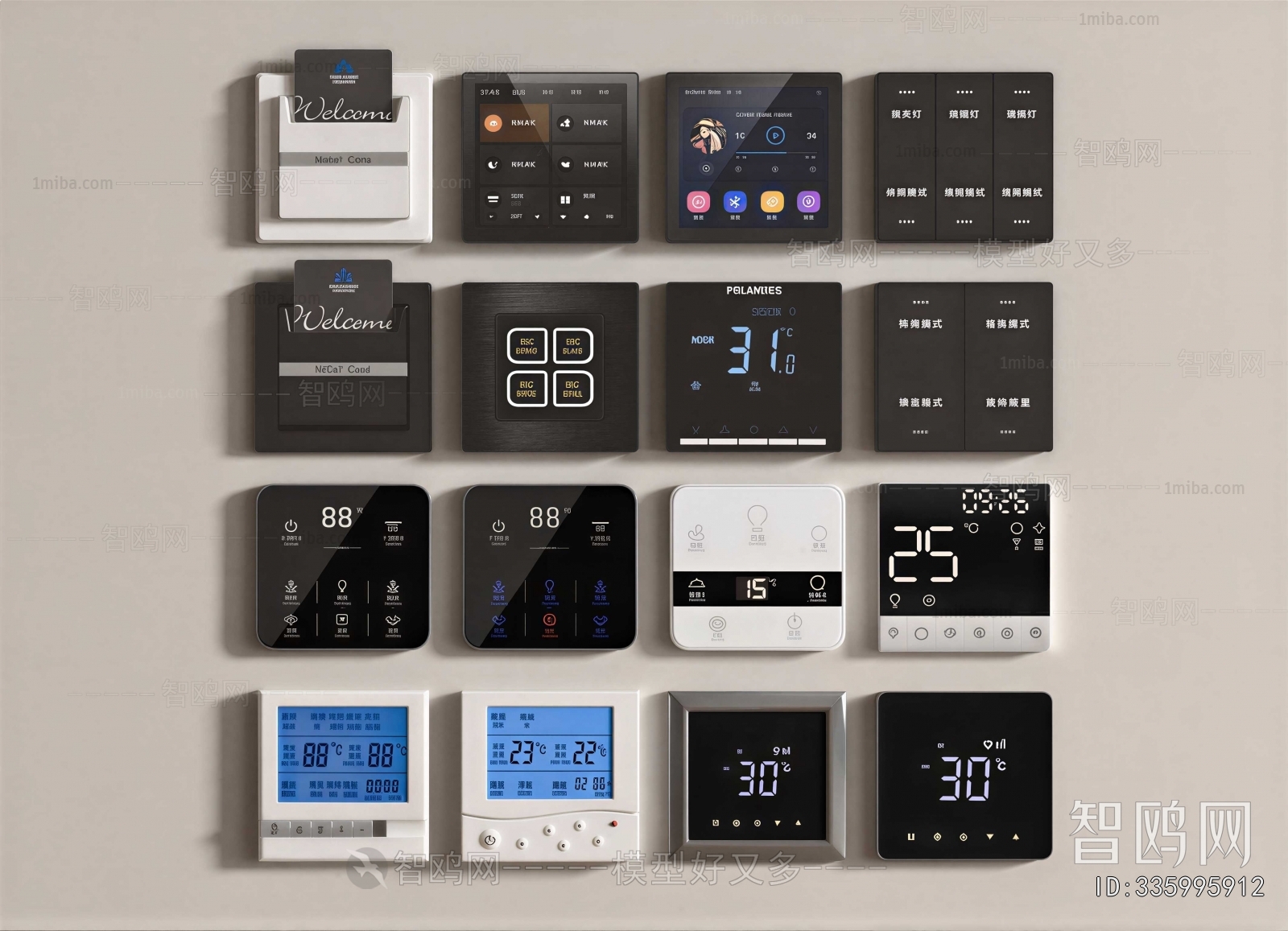 Modern Switch Panel