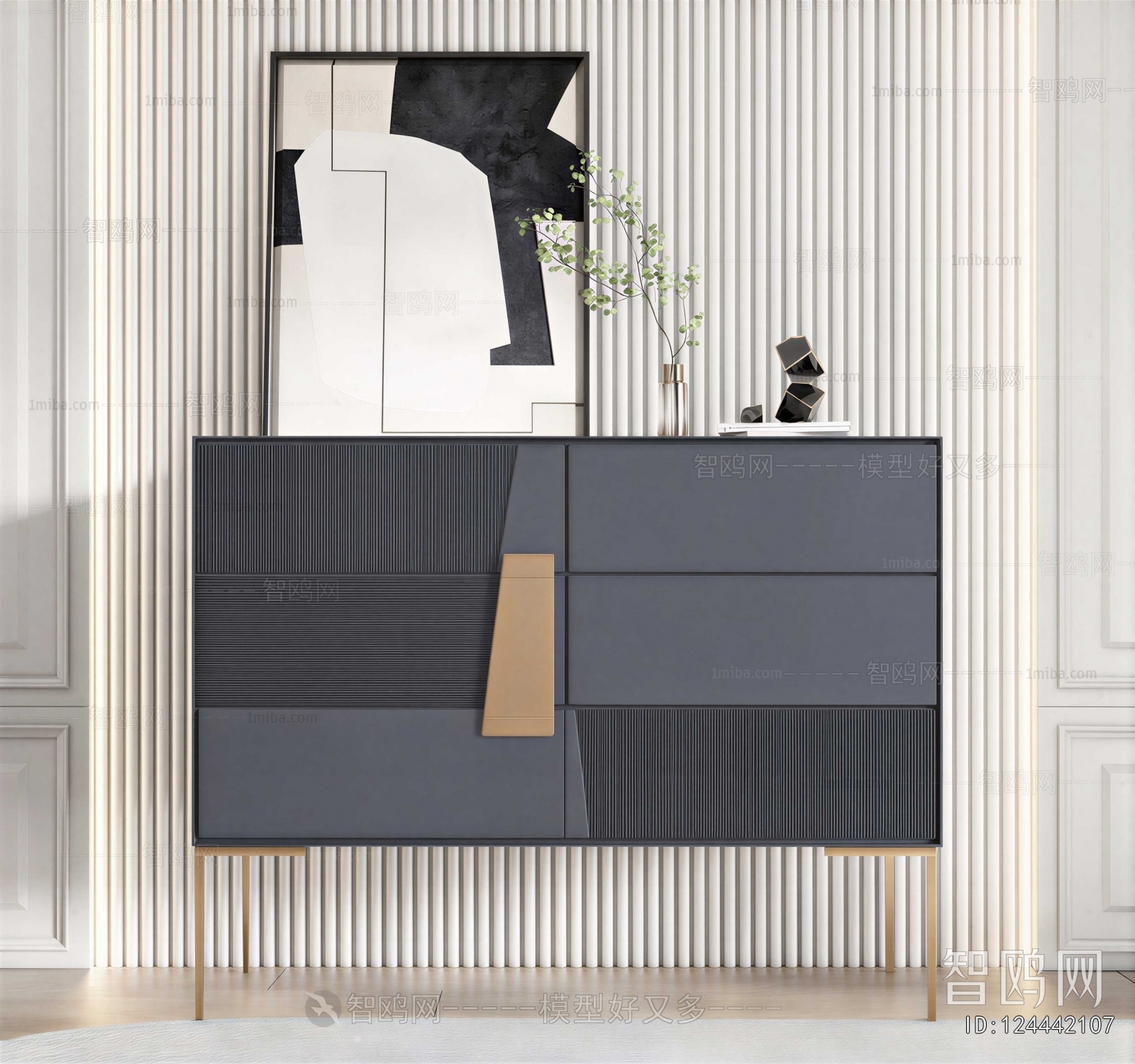 Modern Side Cabinet/Entrance Cabinet