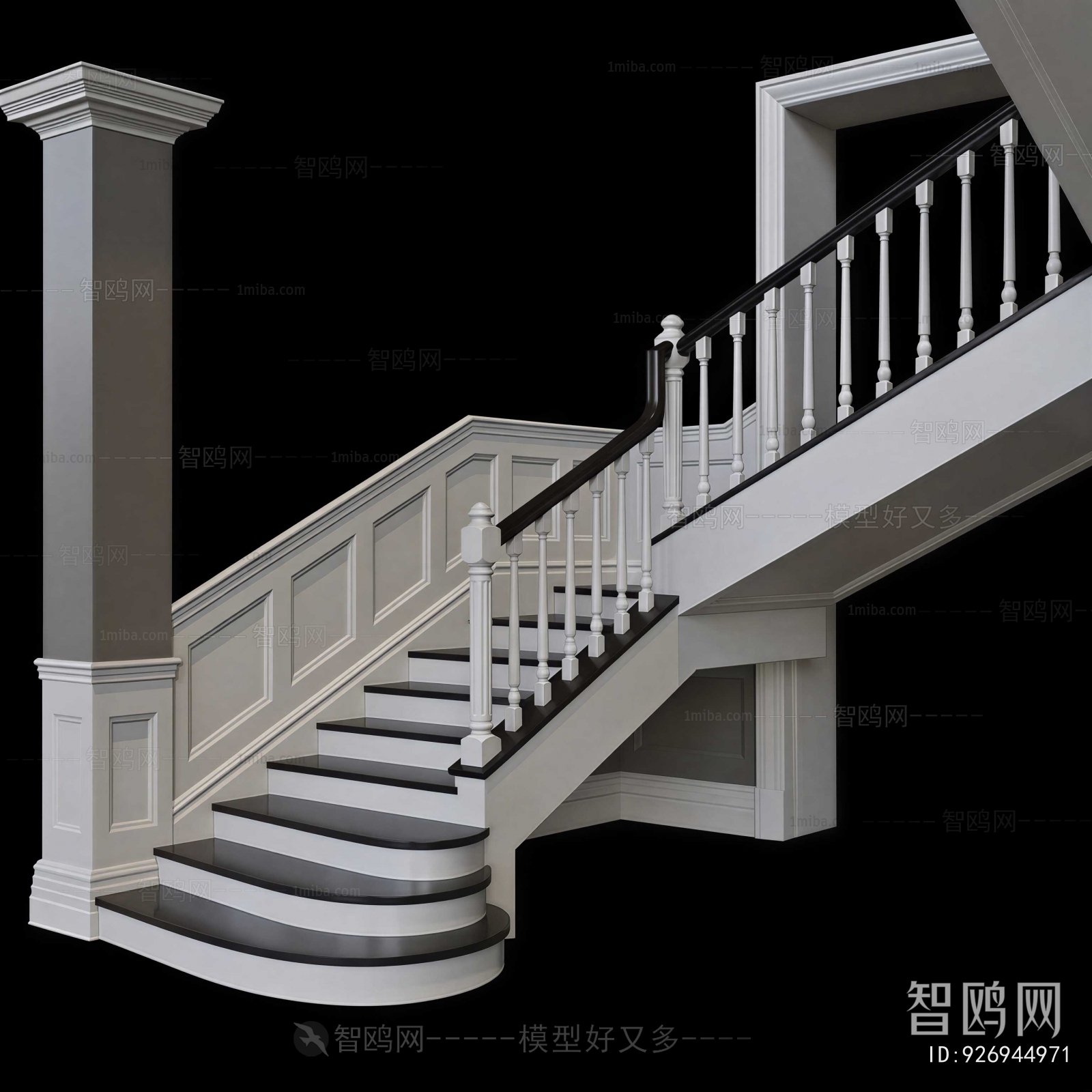 American Style Stair Balustrade/elevator