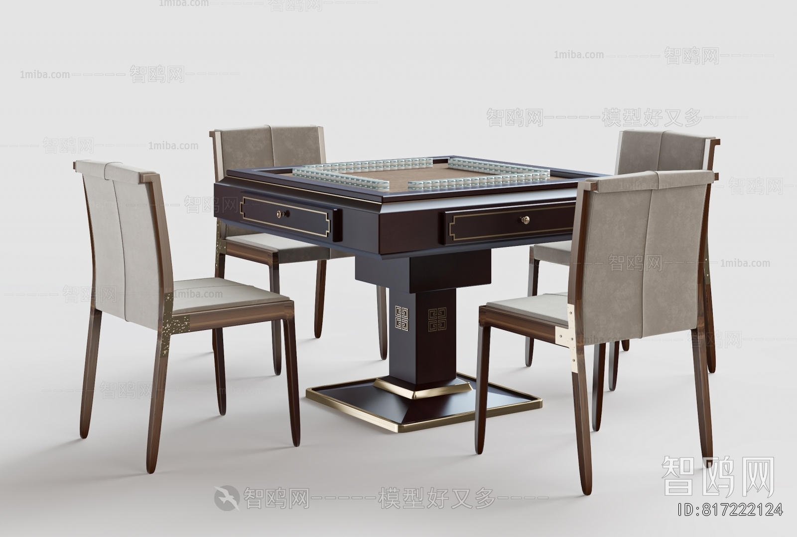 Modern Mahjong Tables And Chairs