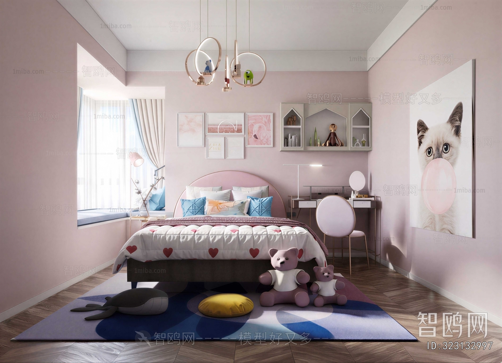 Modern Girl's Room Daughter's Room