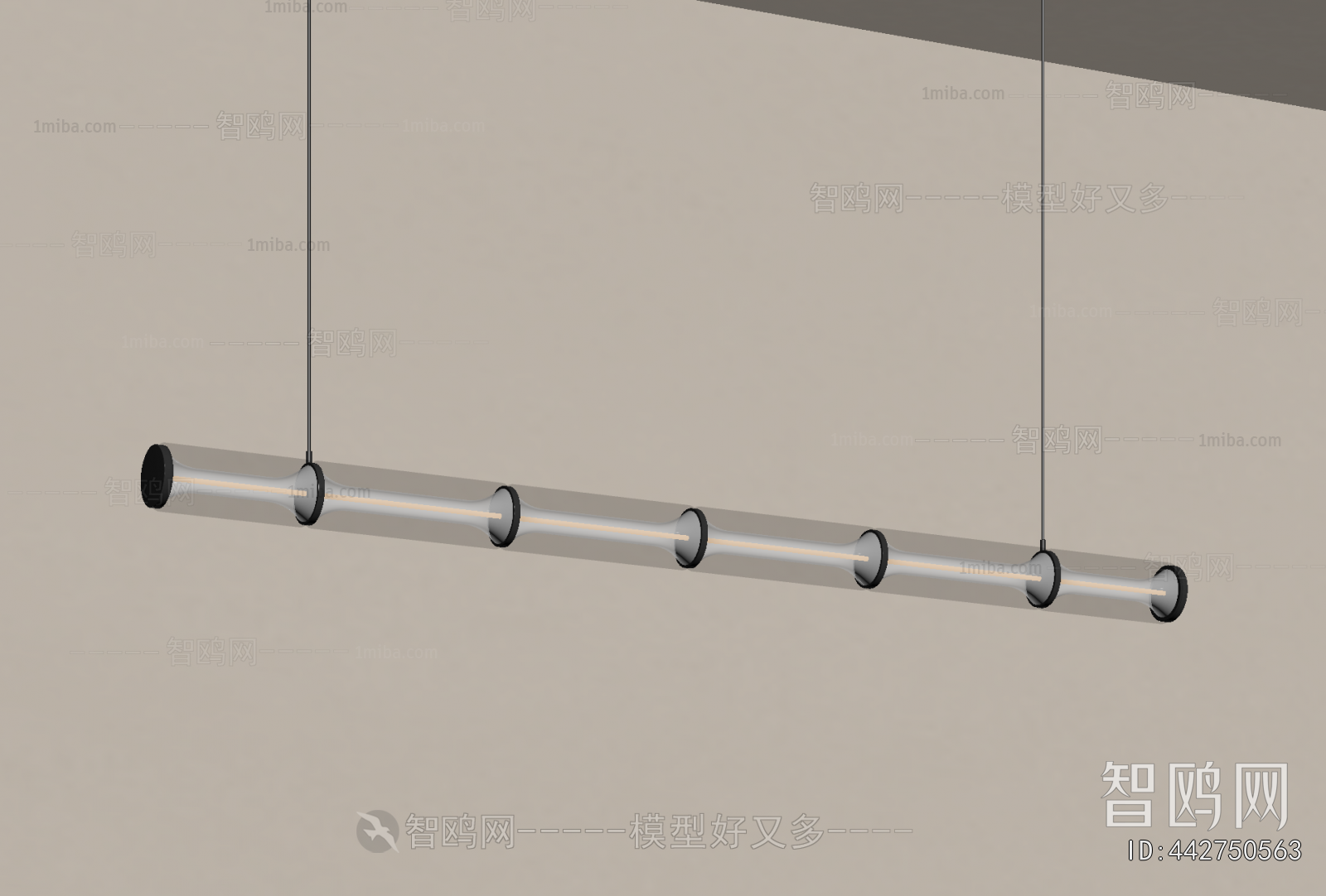 Modern Long Chandelier