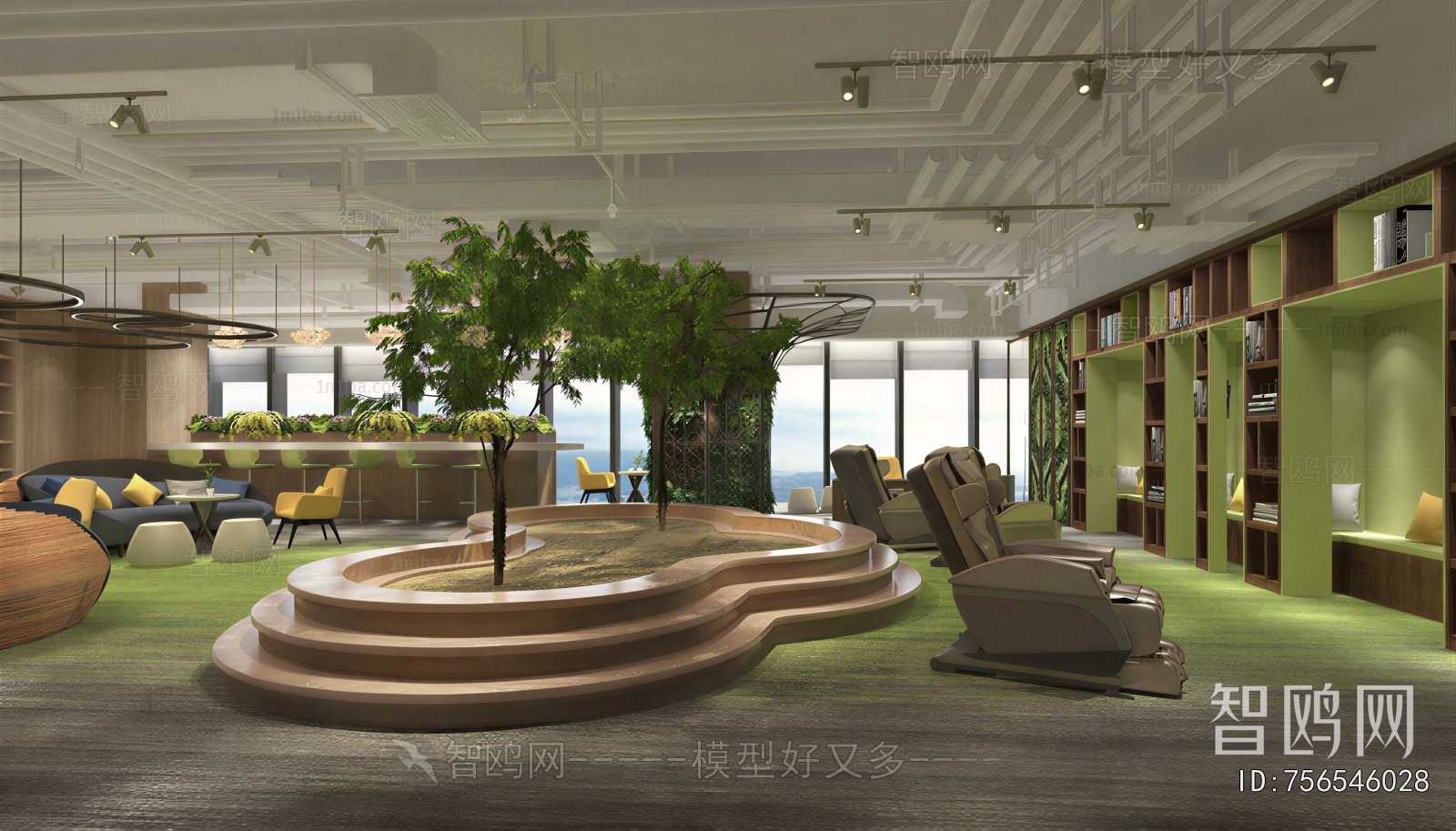 Modern Courtyard/landscape