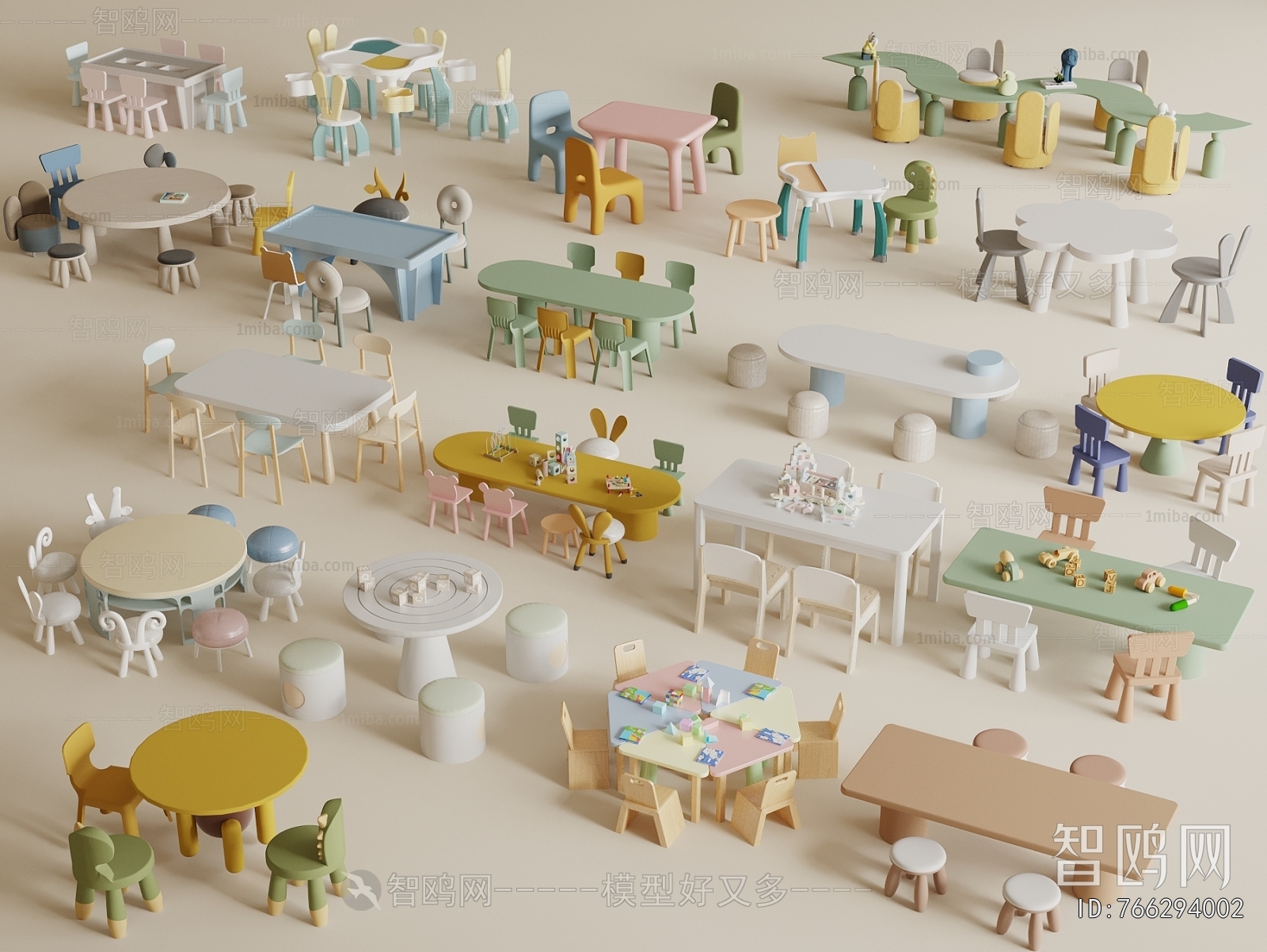 Modern Children's Table/chair