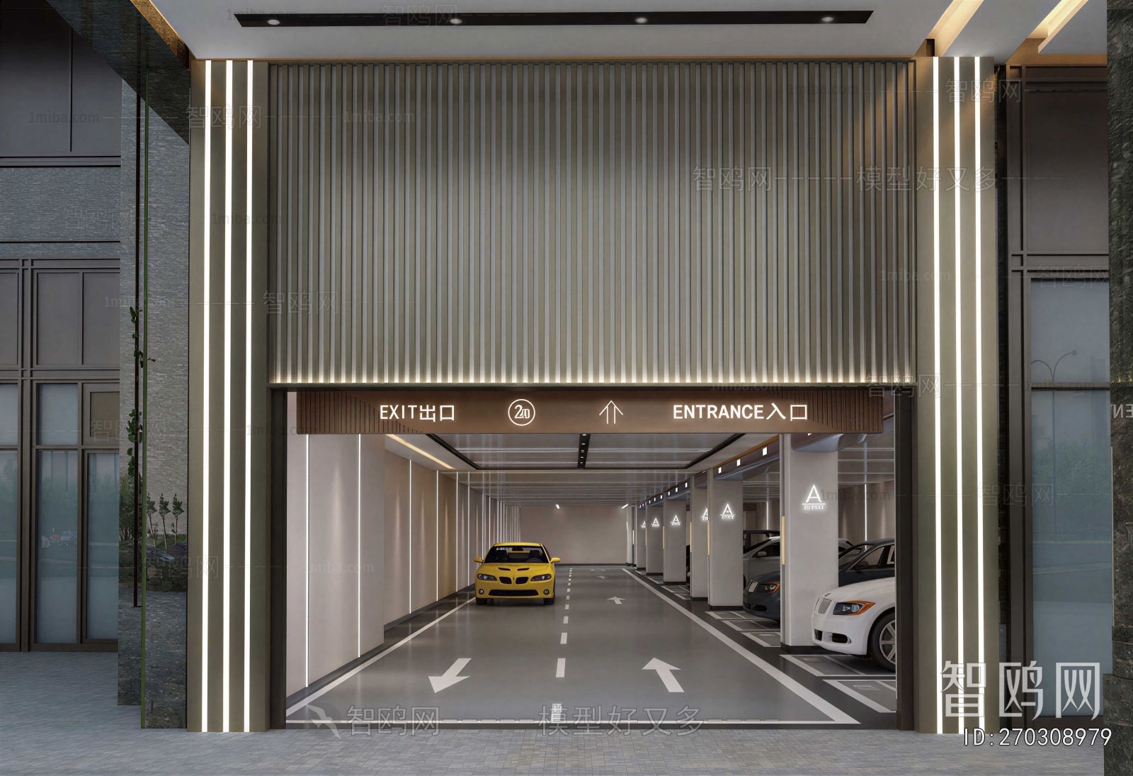 Modern Underground Garage