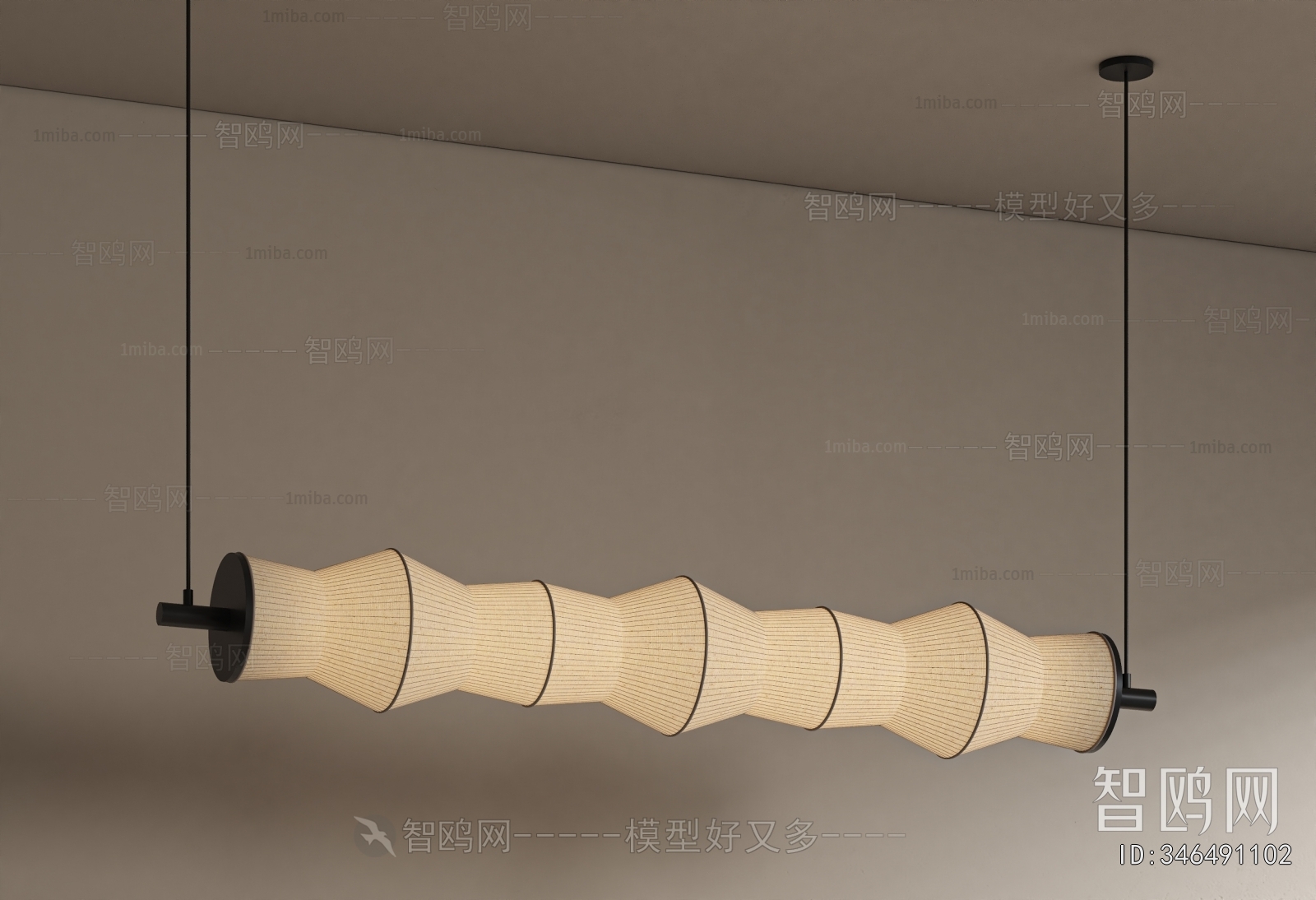 Modern Long Chandelier