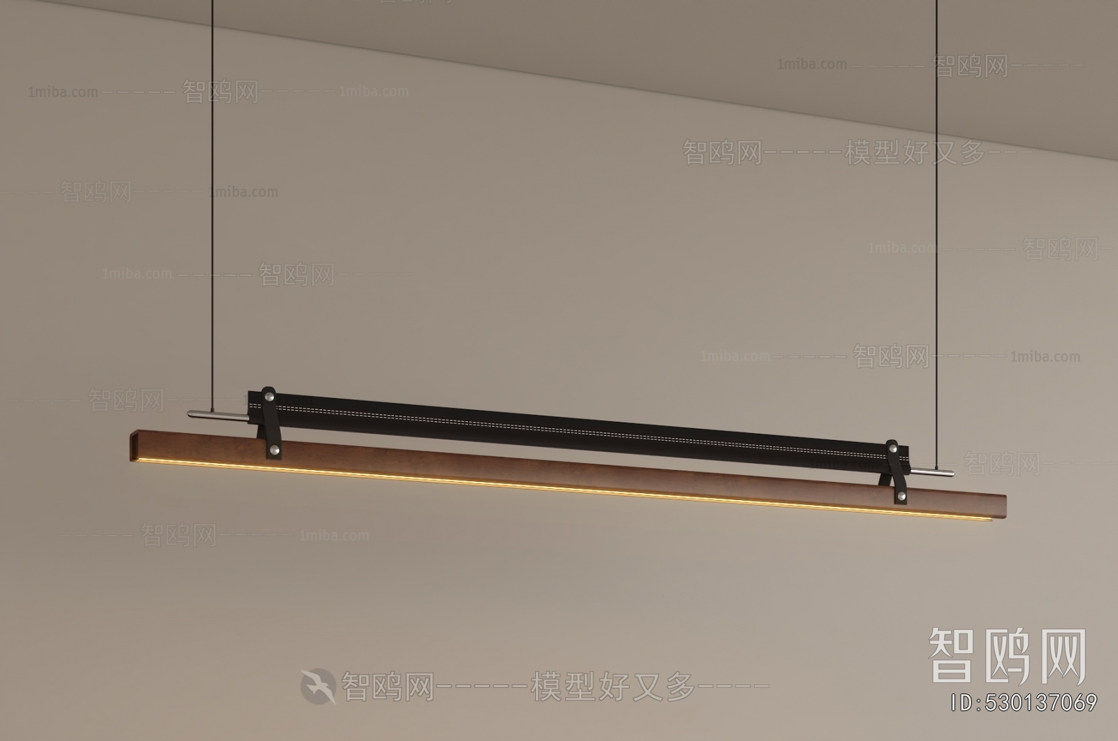 Modern Long Chandelier