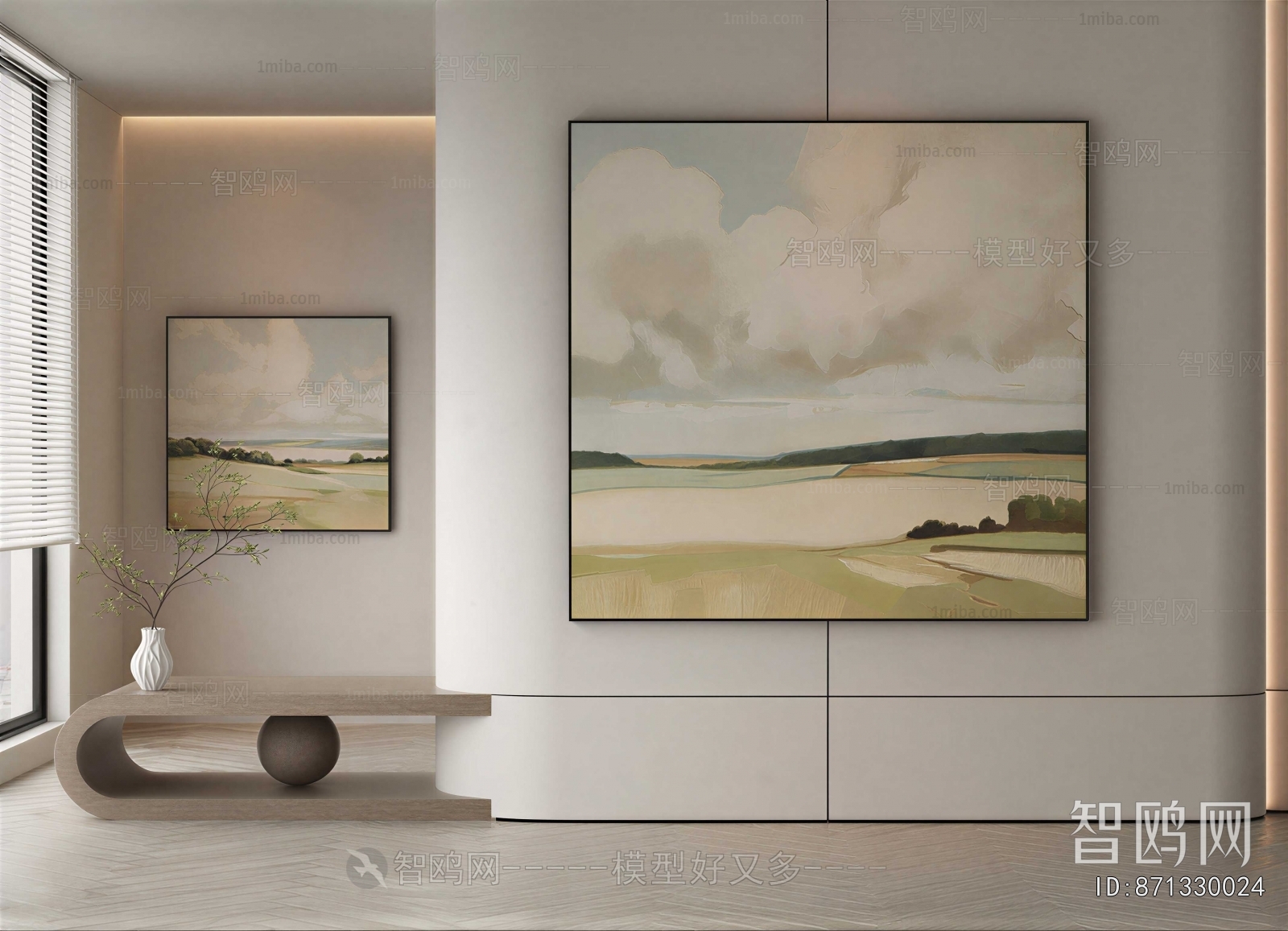 Wabi-sabi Style Painting