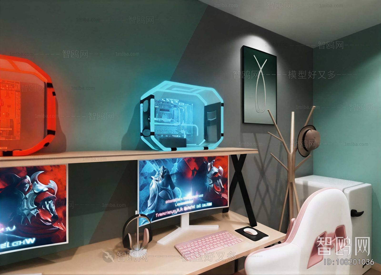 Modern E-sports Room