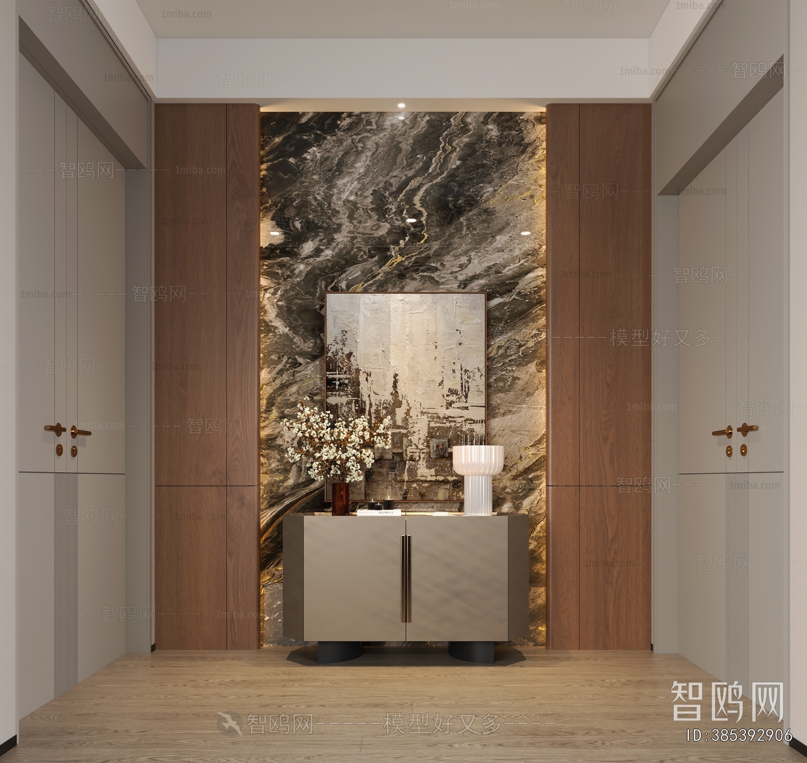 Modern Entrance Cabinet