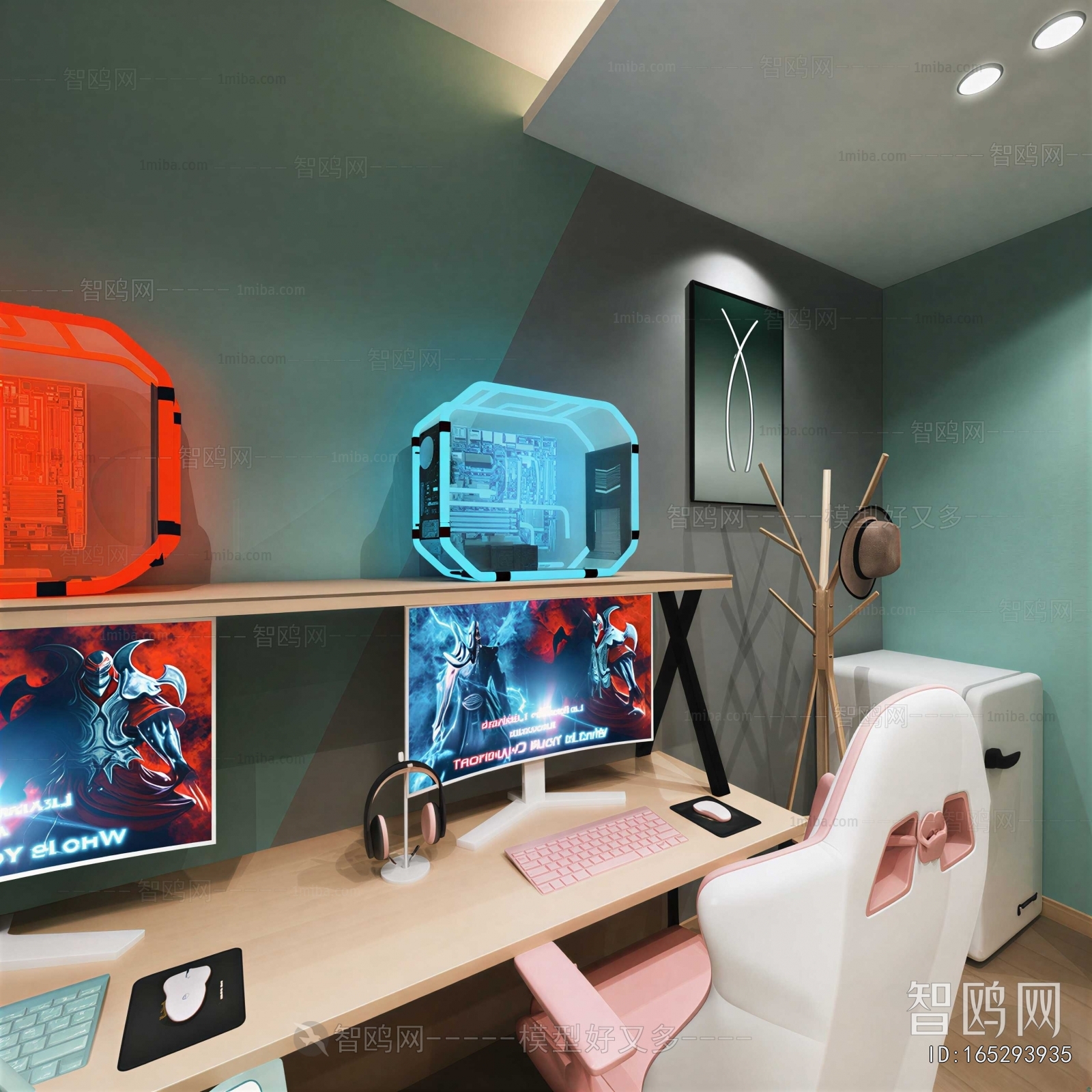 Modern E-sports Room