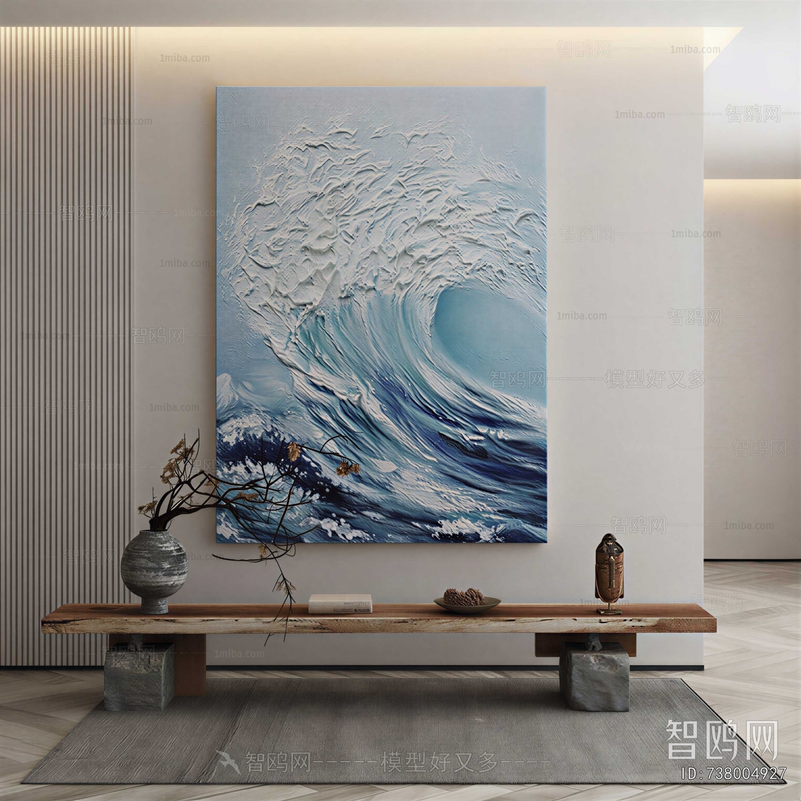 Wabi-sabi Style Painting