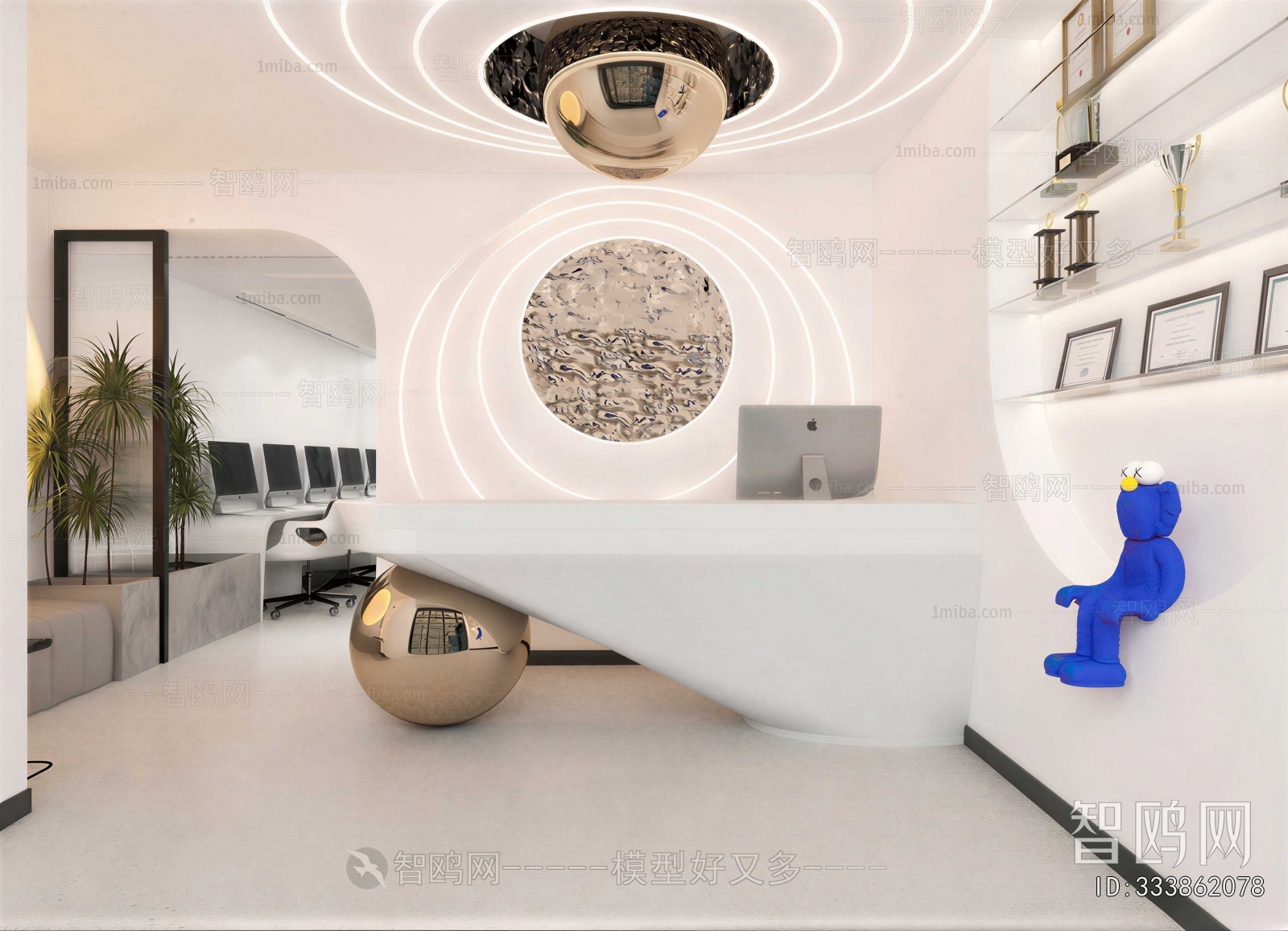 Modern Reception Desk