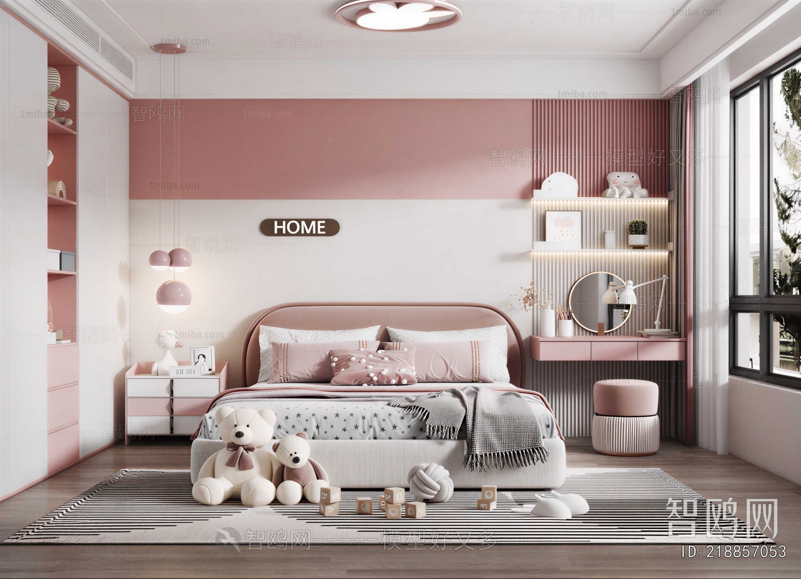 Modern Girl's Room Daughter's Room