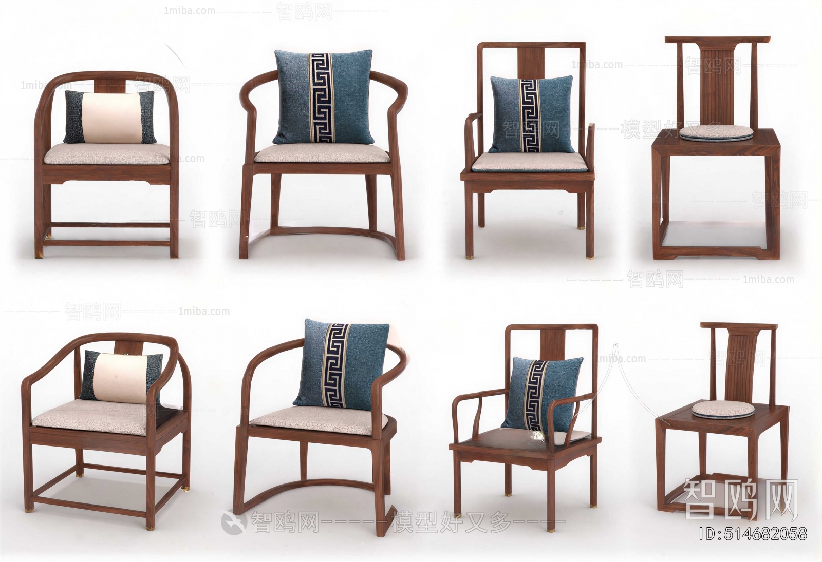 Chinese Style Single Chair