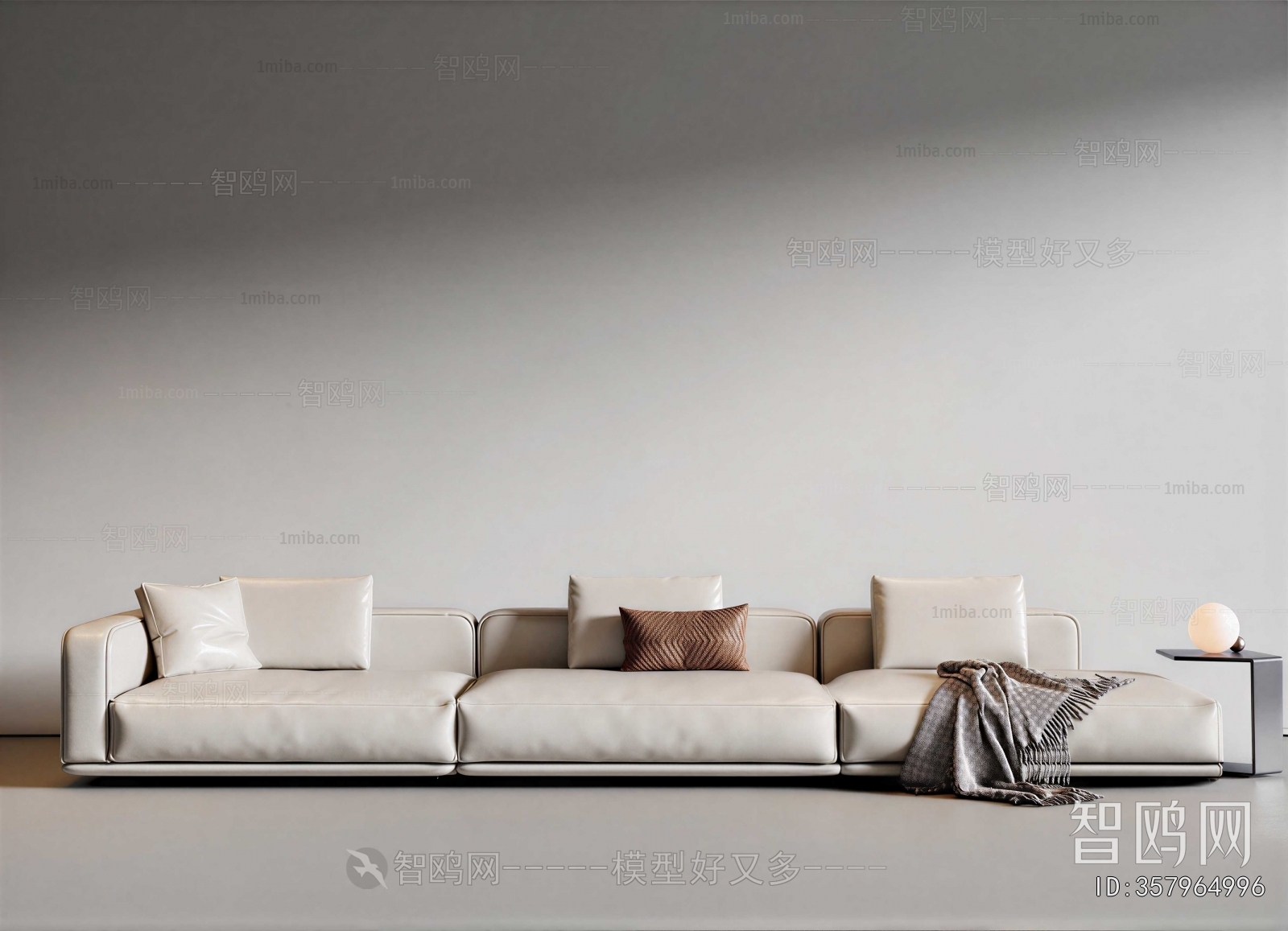 Modern Three-seat Sofa