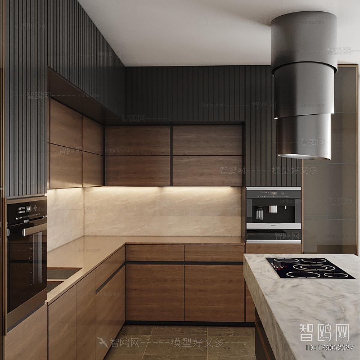 Modern Open Kitchen