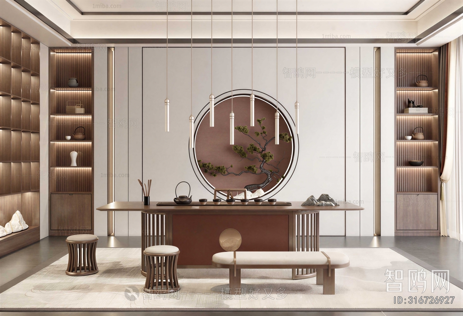 New Chinese Style Tea House