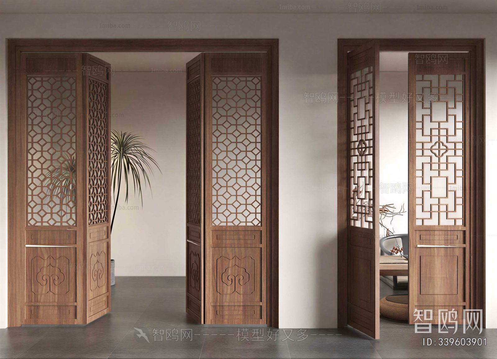 New Chinese Style Door