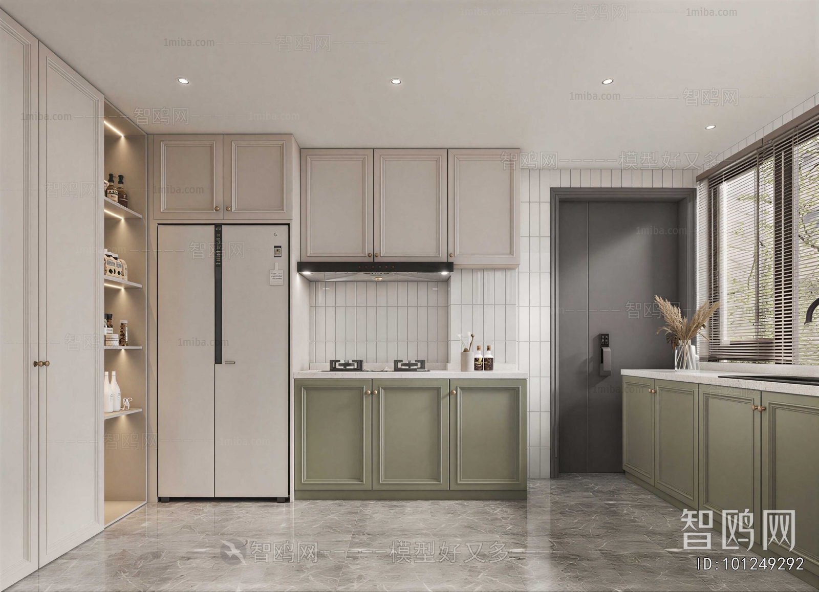 Modern The Kitchen