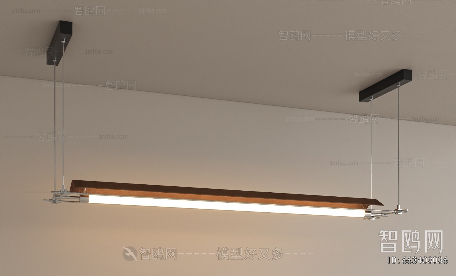 Modern Long Chandelier