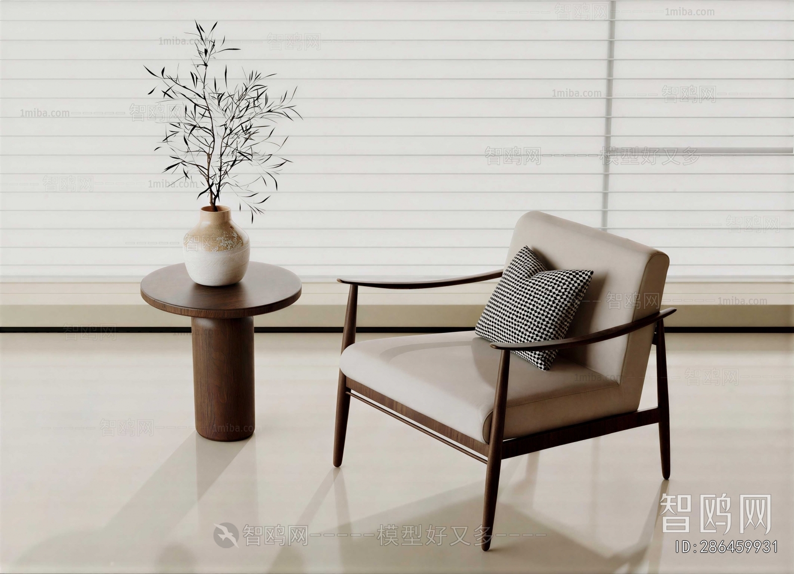Wabi-sabi Style Dining Chair