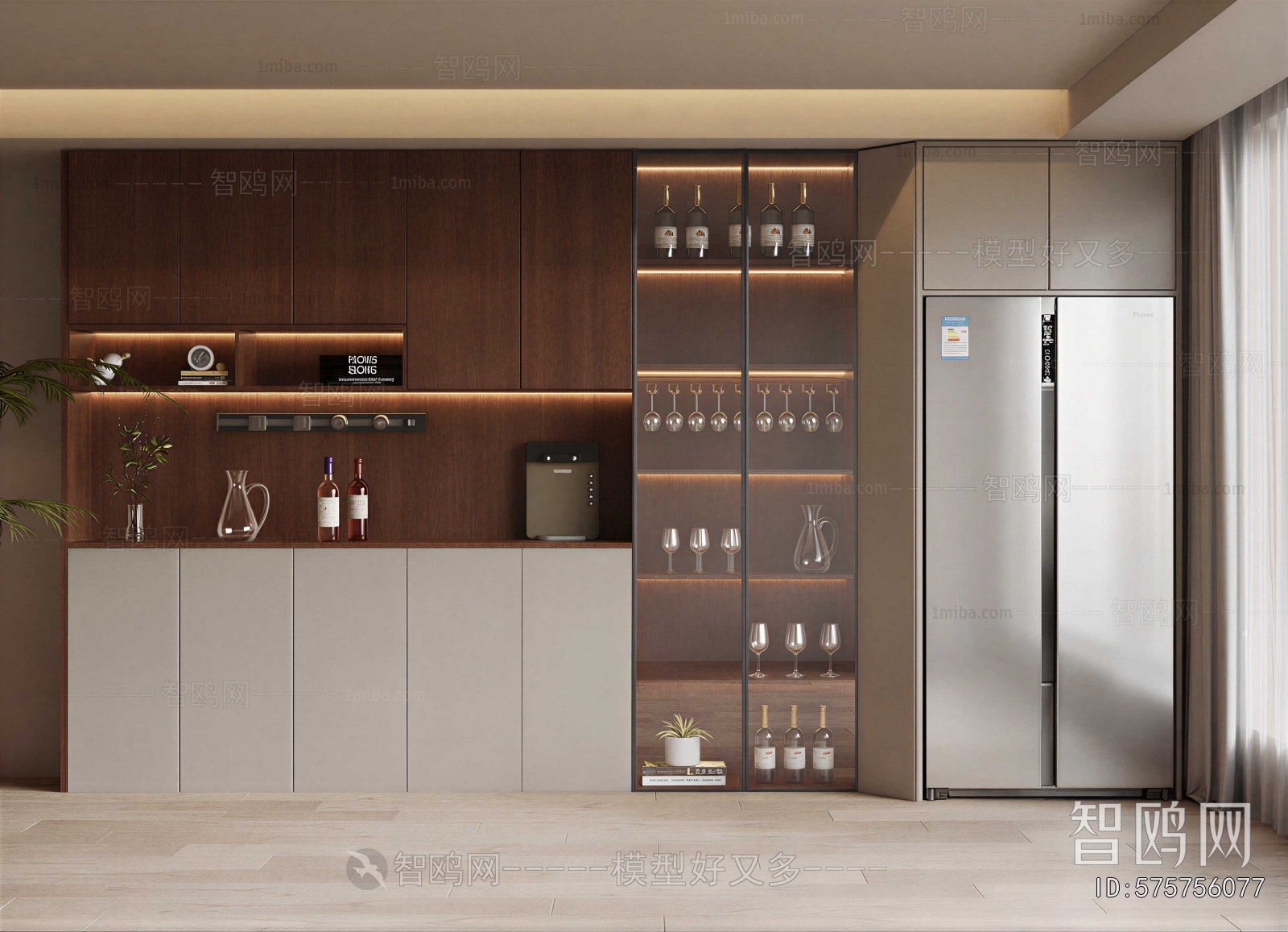 Modern Wine Cabinet