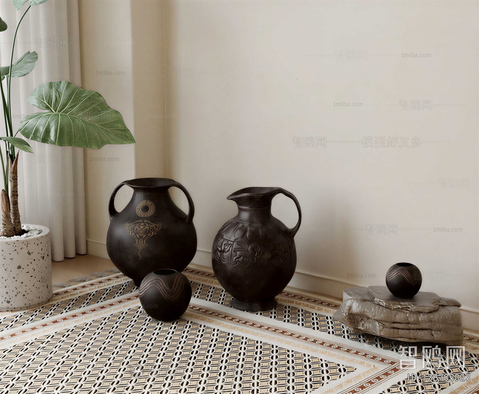 Modern Clay Pot