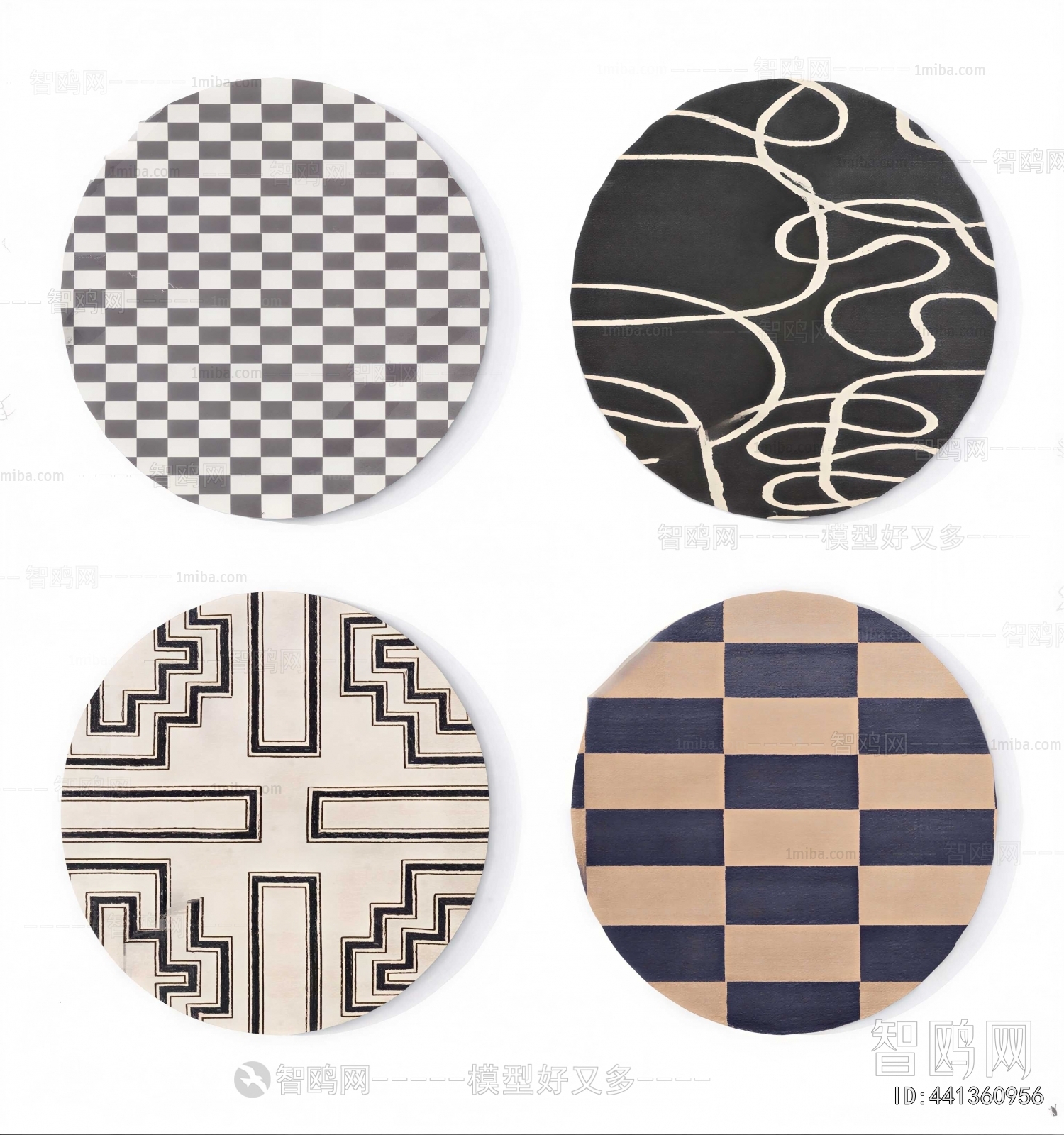 Modern Circular Carpet
