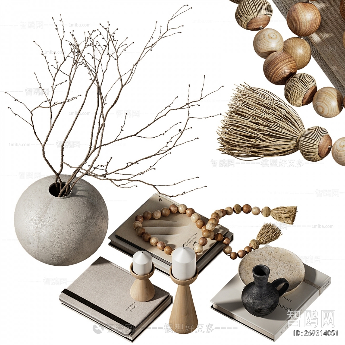New Chinese Style Decorative Set