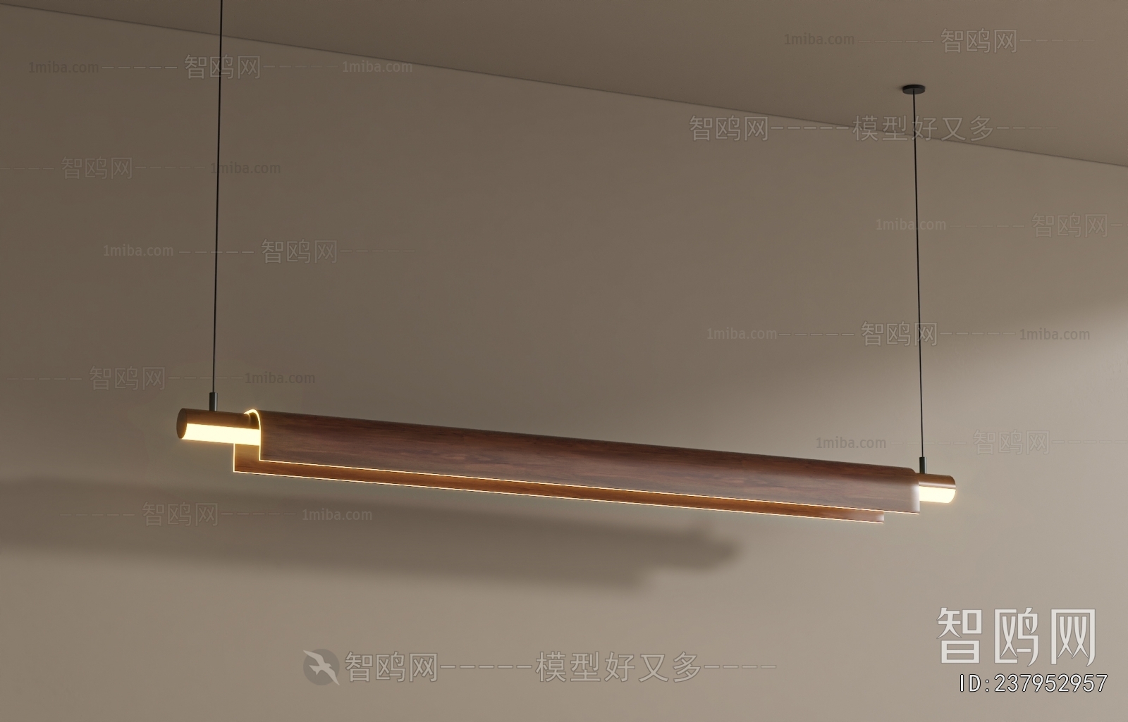 Modern Long Chandelier