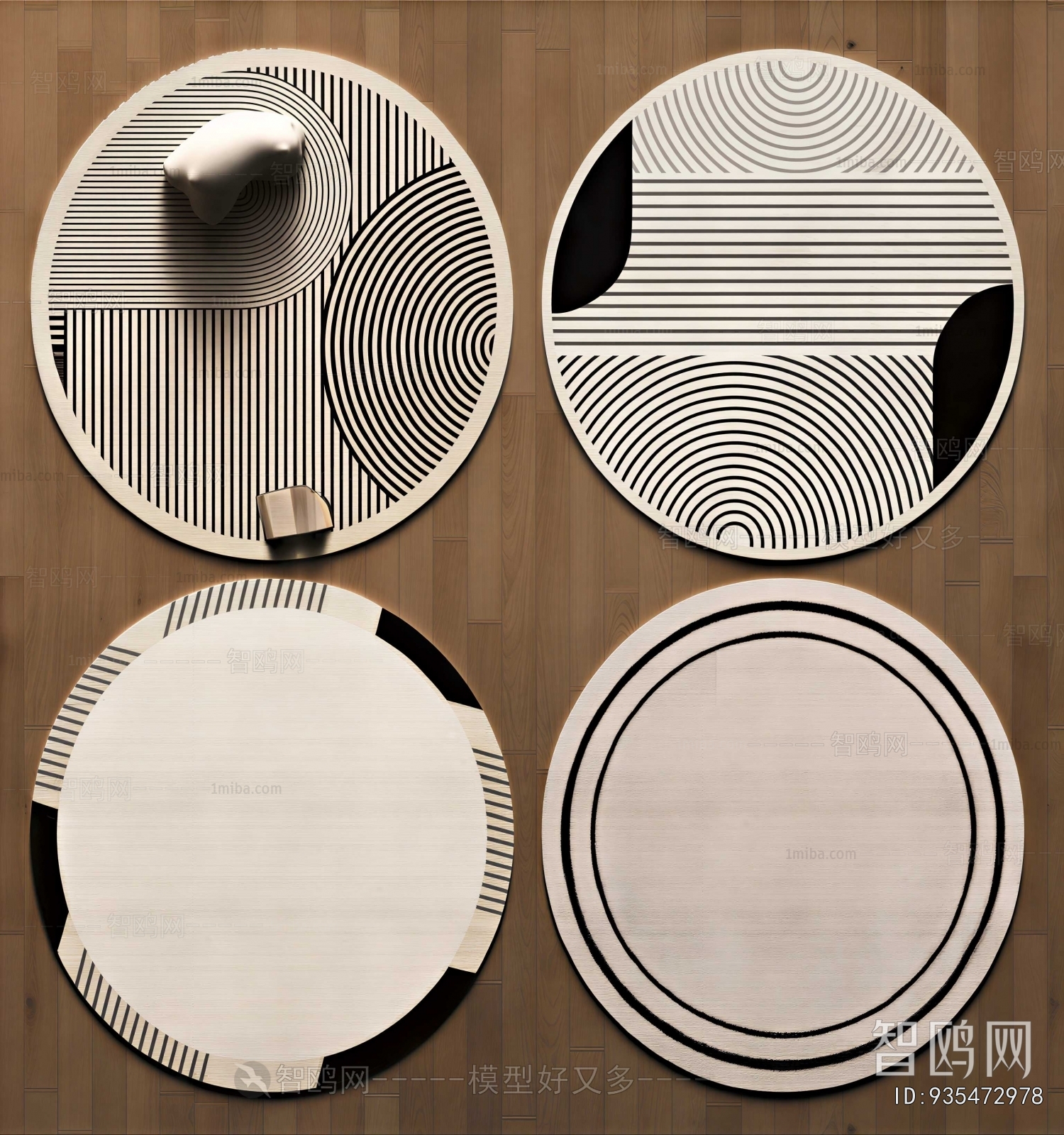 Modern Circular Carpet