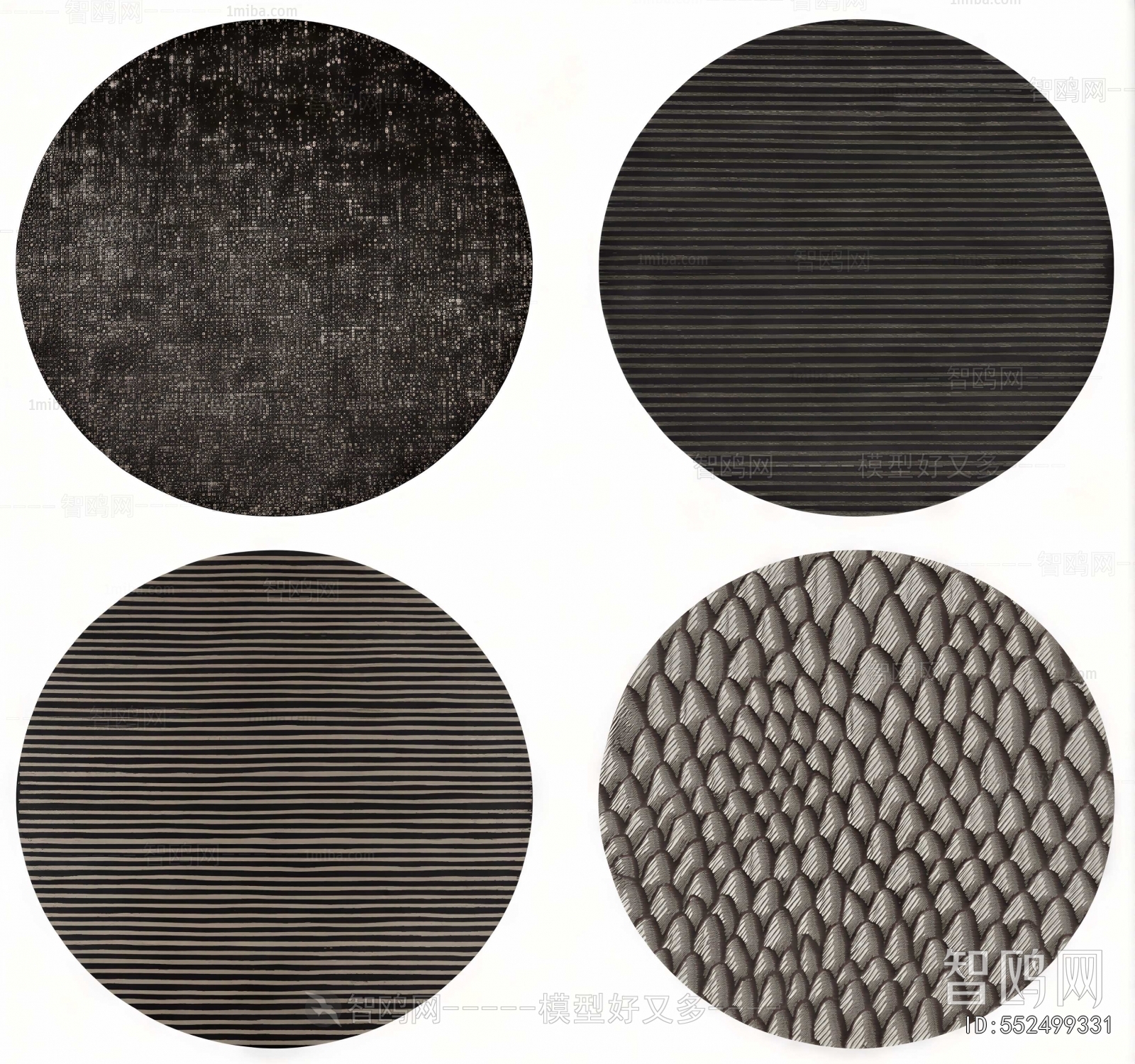 Modern Circular Carpet