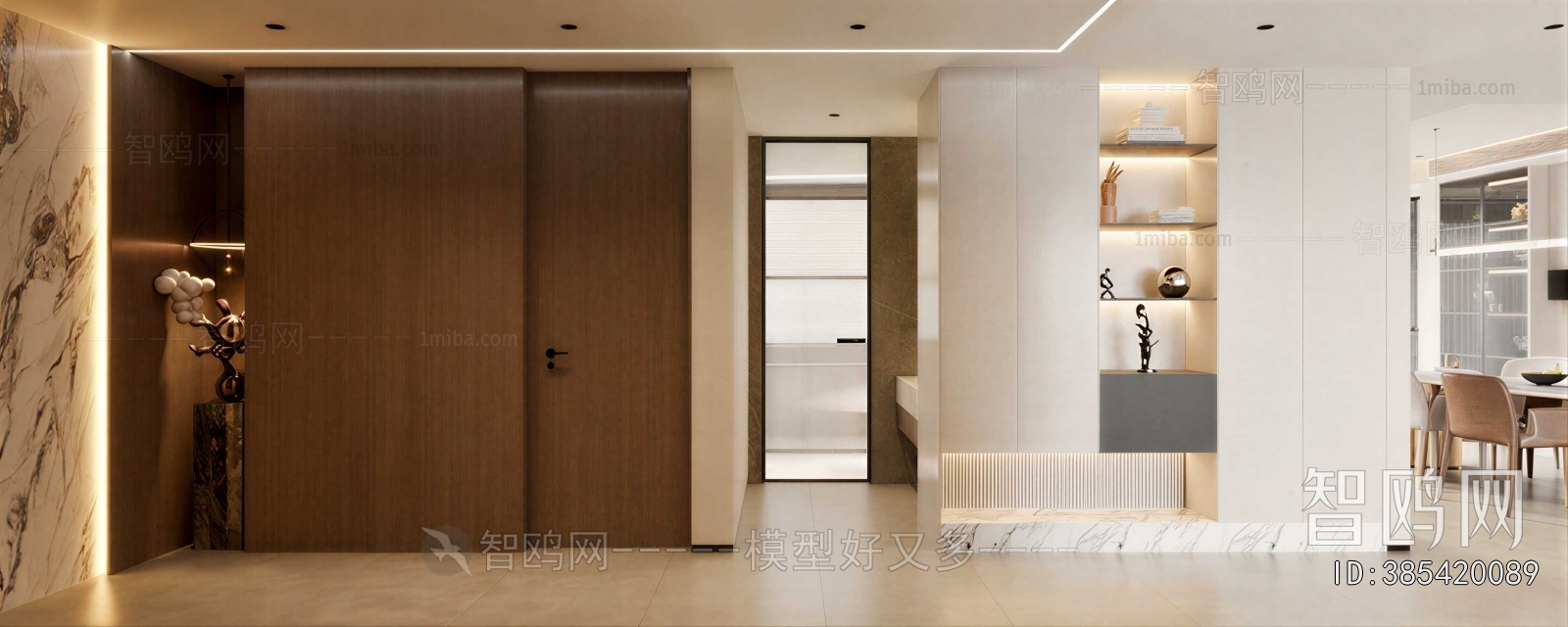 Modern Hallway