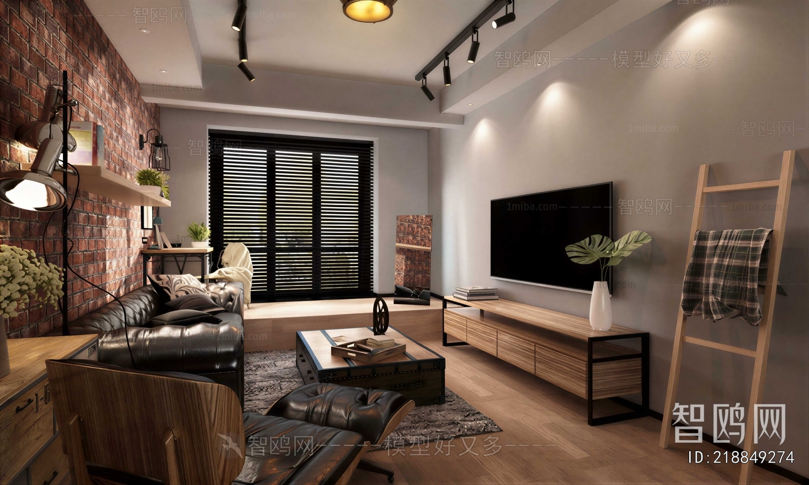 American Style A Living Room